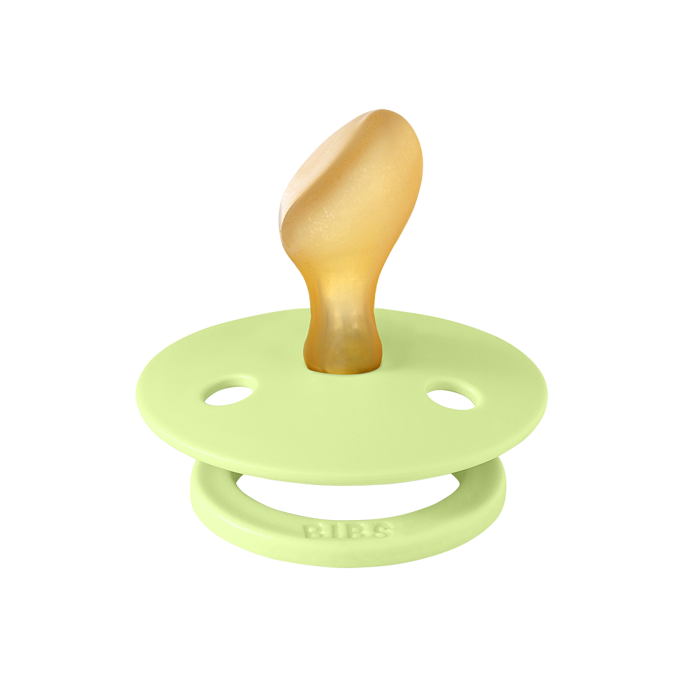 BIBS Pacifier Colour Anatomical Latex 6+ månader Size 2 Matcha