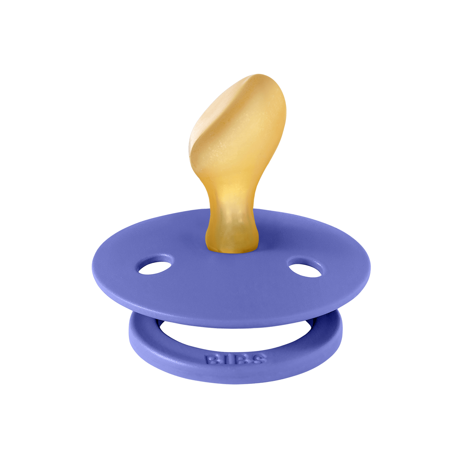 BIBS Pacifier Colour Anatomical Latex 6+ månader Size 2 Grape