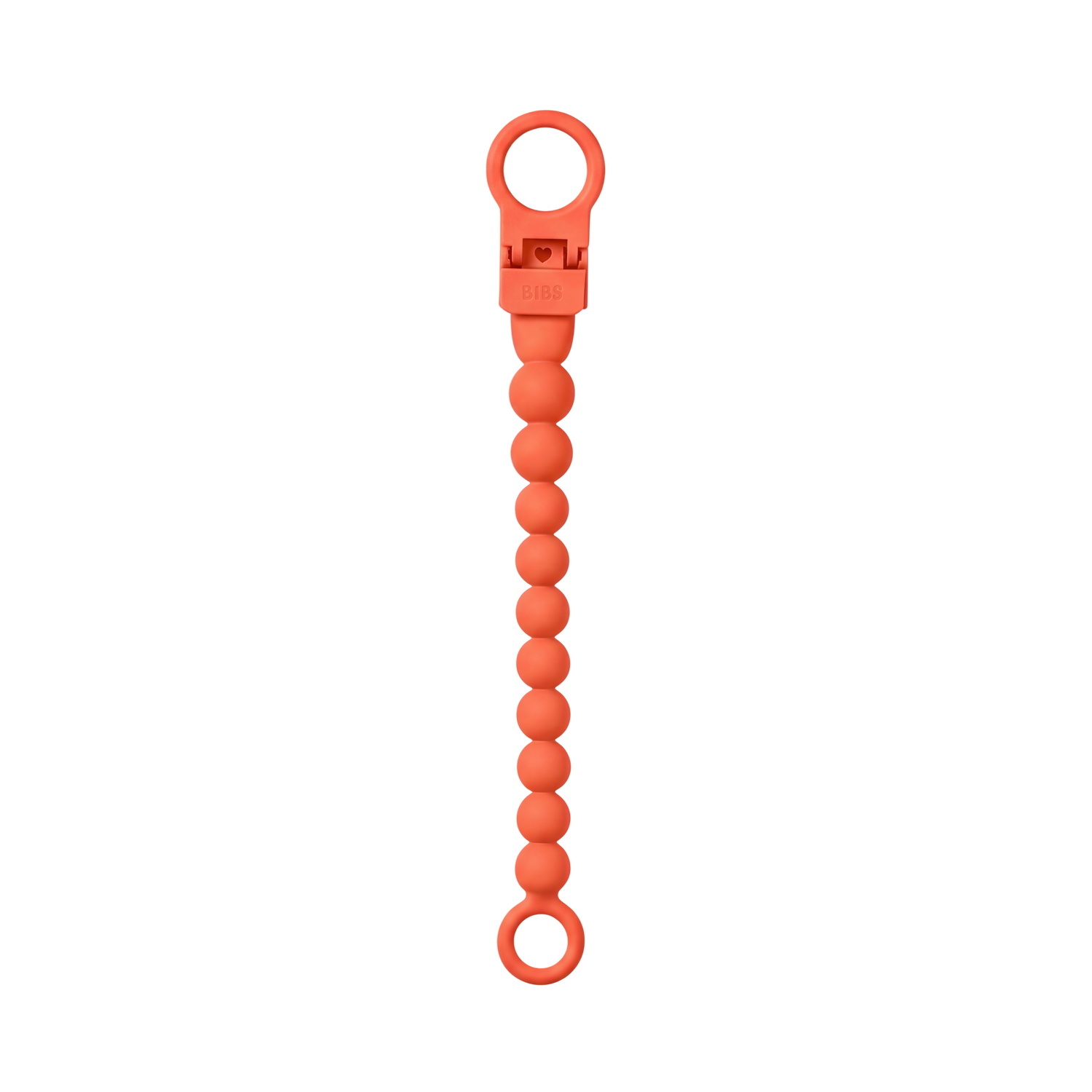 BIBS Pacifier Clip Beaded Tango
