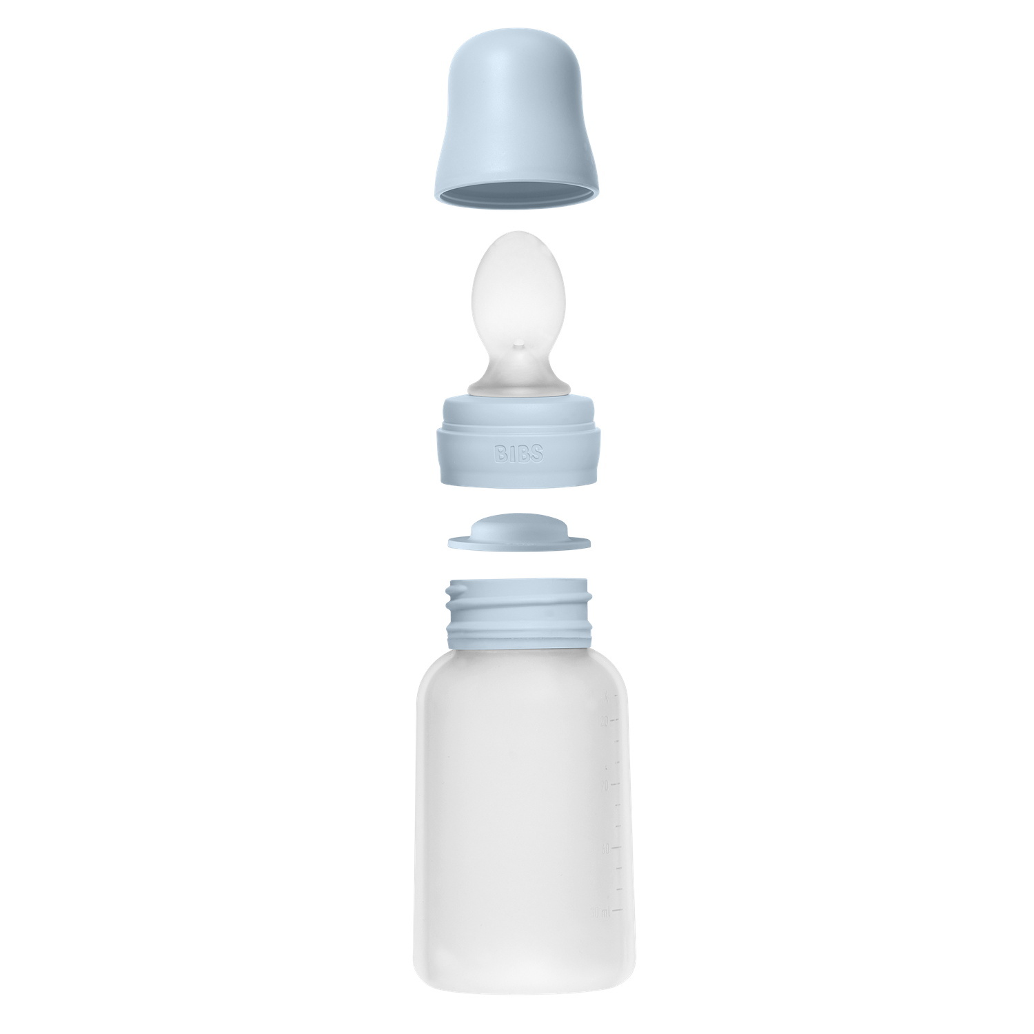 BIBS Spoon Feeder Squeeze Baby Blue