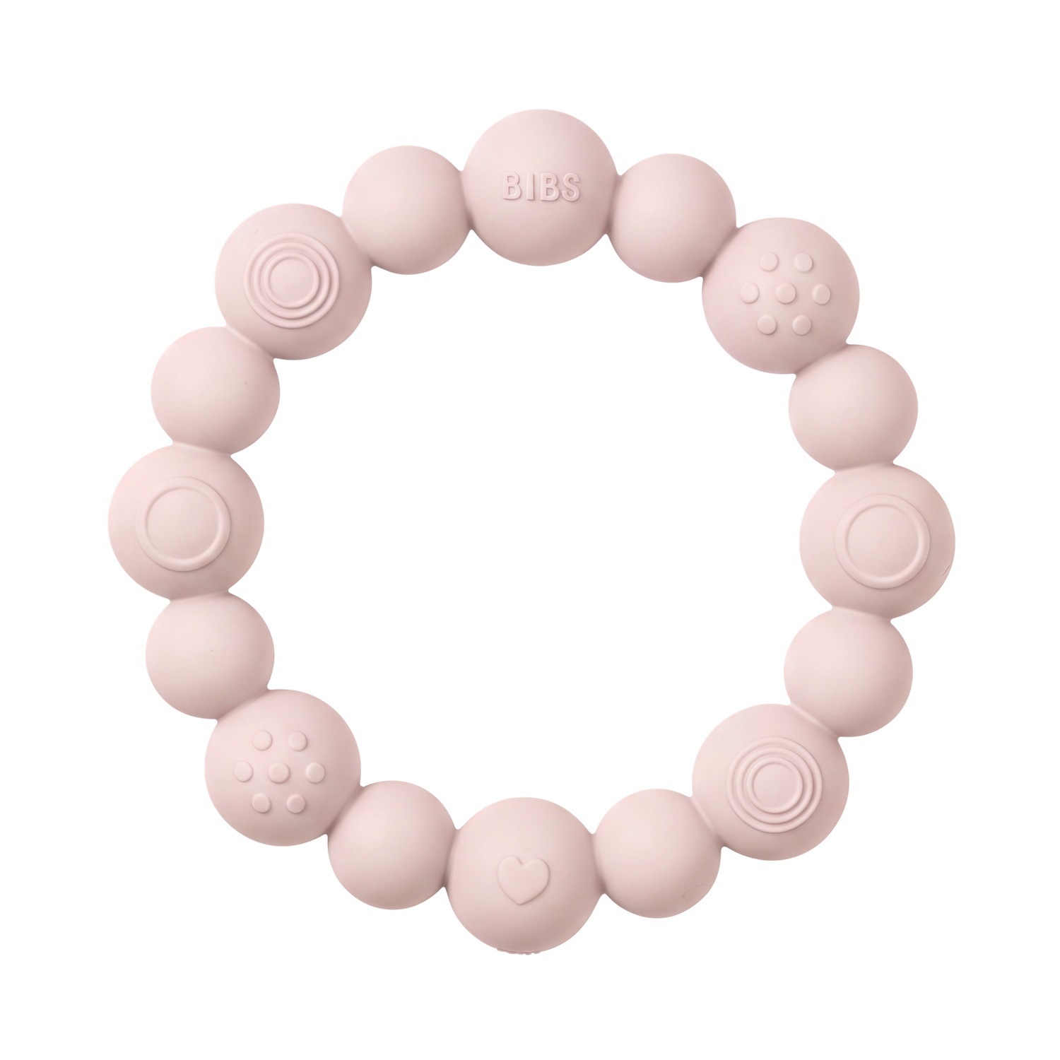 BIBS Teething Ring Beaded Petal