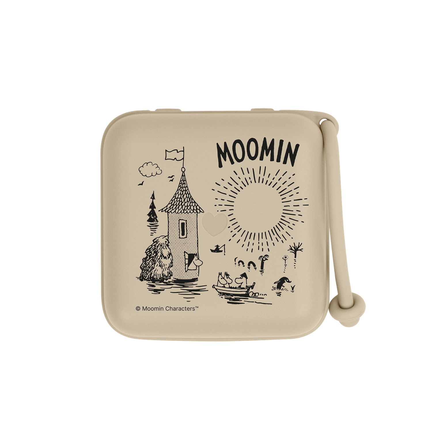 BIBS x Moomins Pacifier Box Vanilla