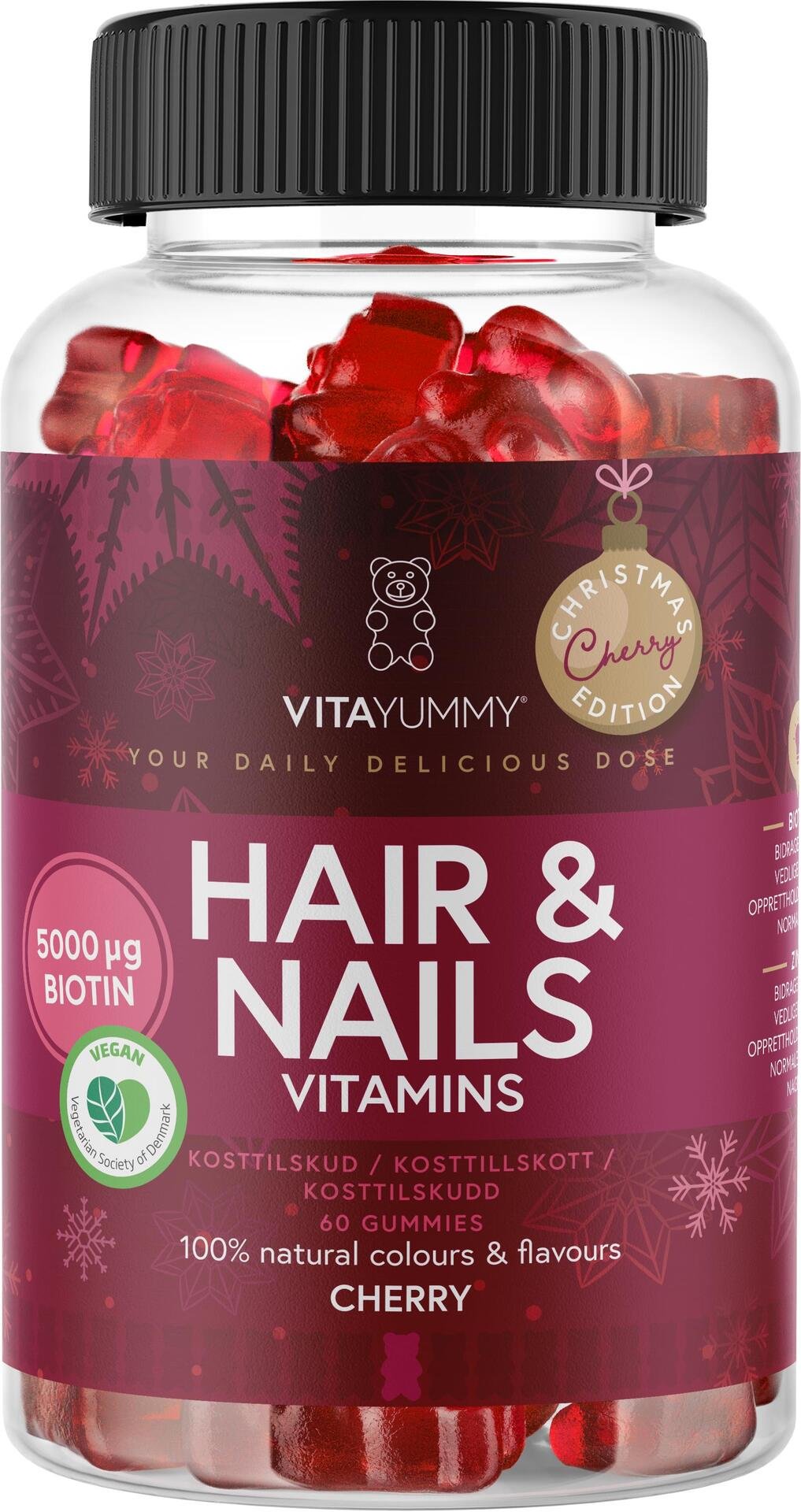 VitaYummy Hair & Nails Cherry 60st