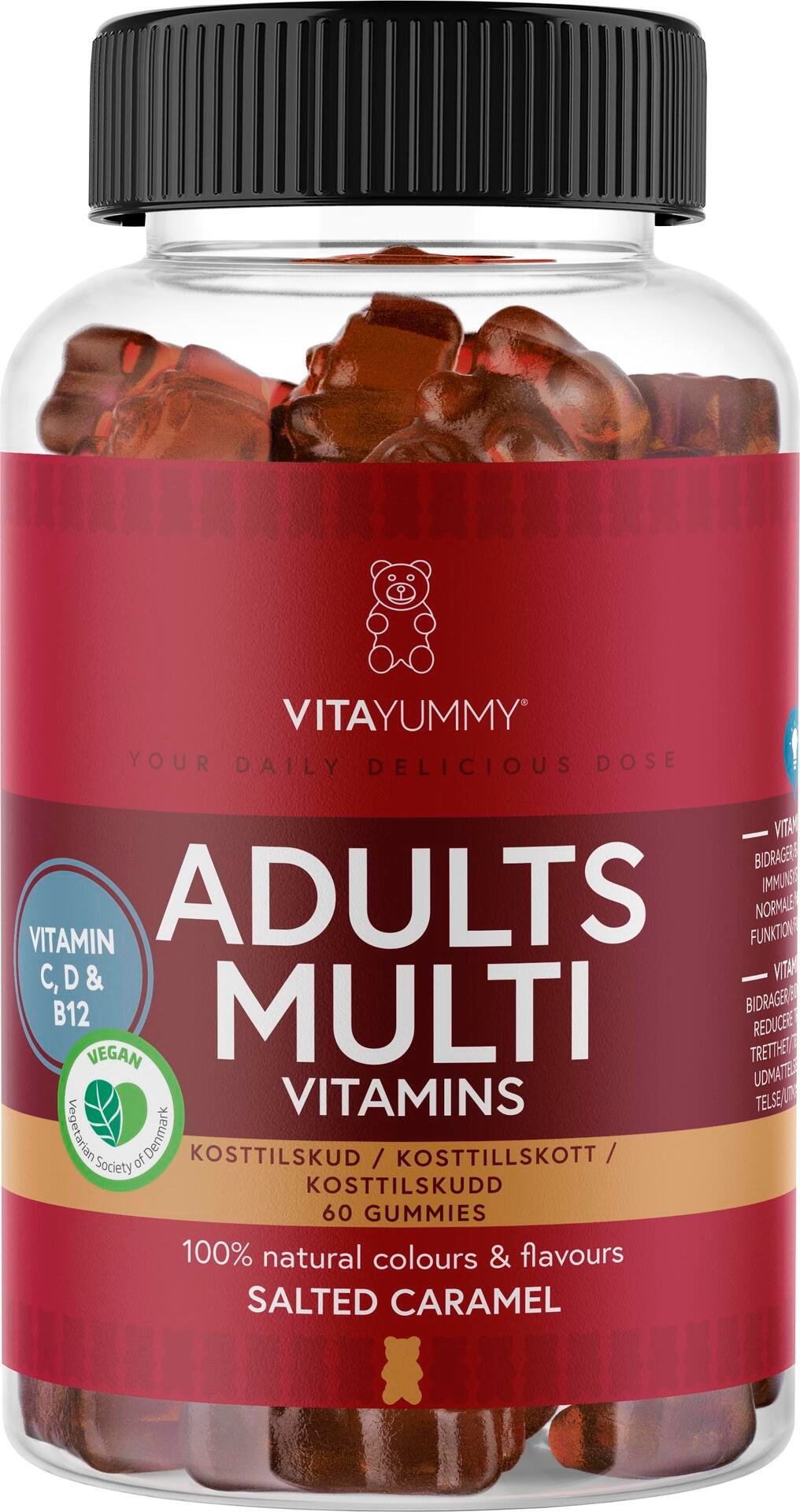 VitaYummy Adults Multi Vitamins Salted Caramel  60 st