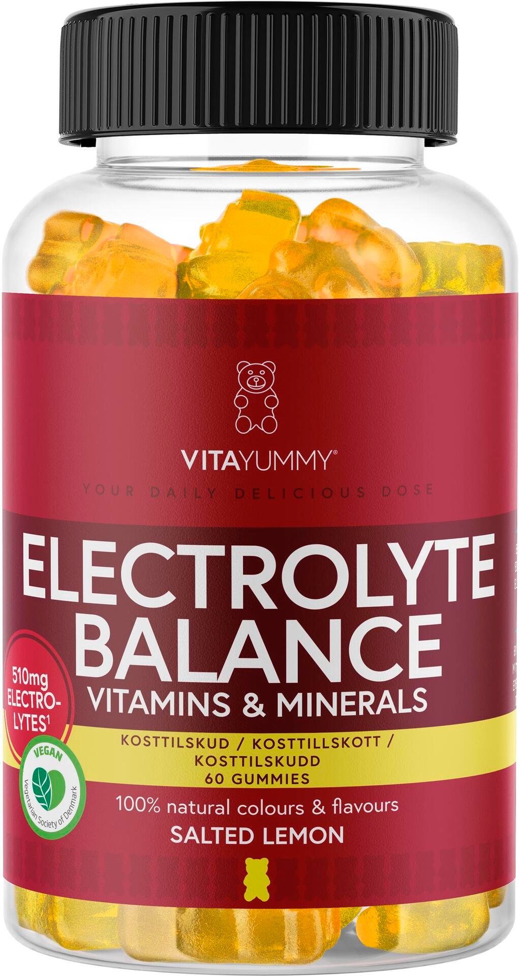 VitaYummy Electrolyte Balance Salted Lemon 60 st
