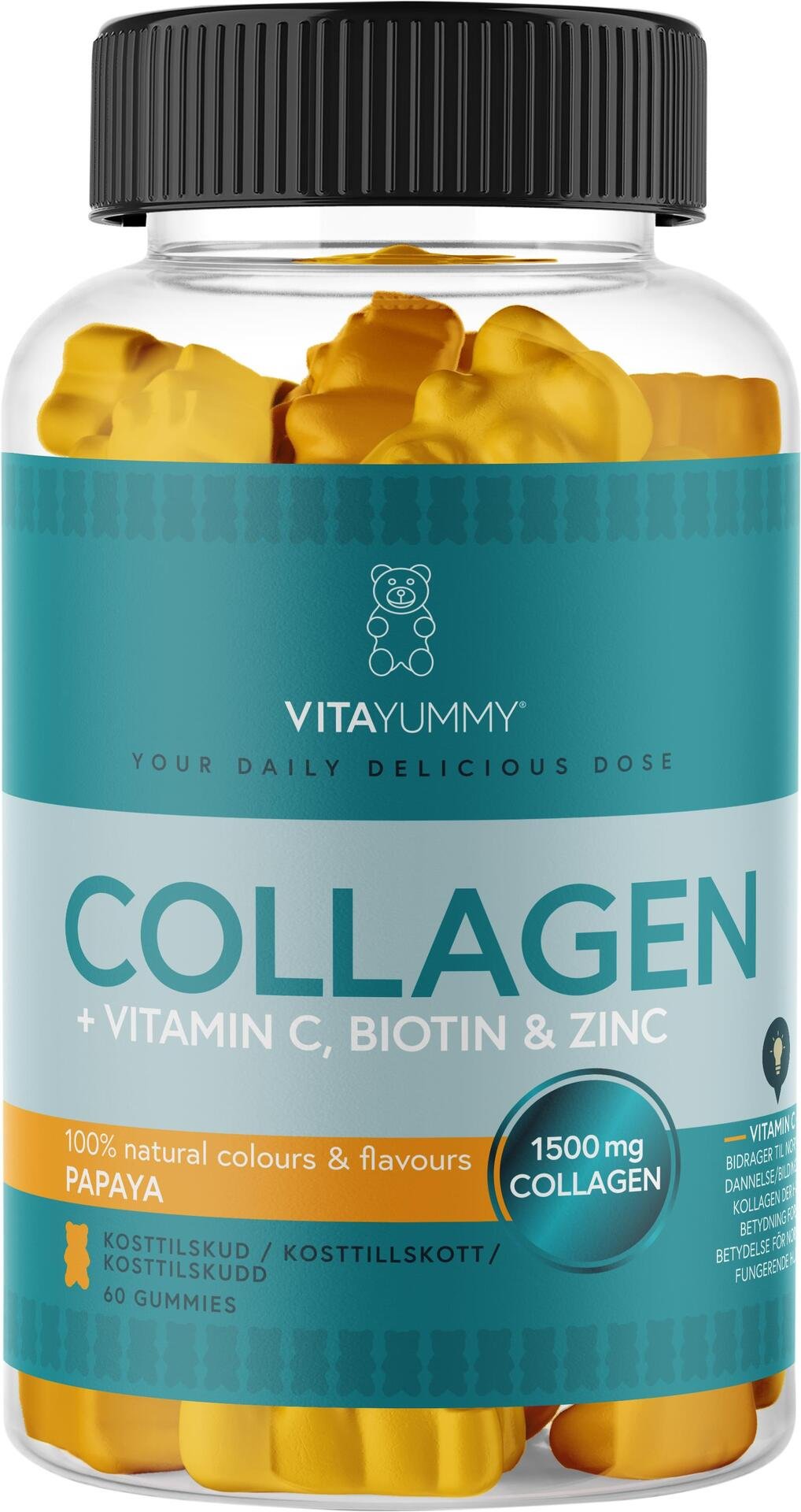 VitaYummy Collagen Papaya 60 st