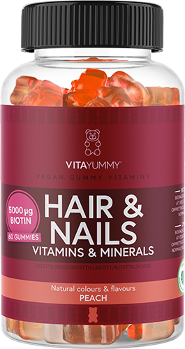 VitaYummy Hair & Nails Peach 60 st