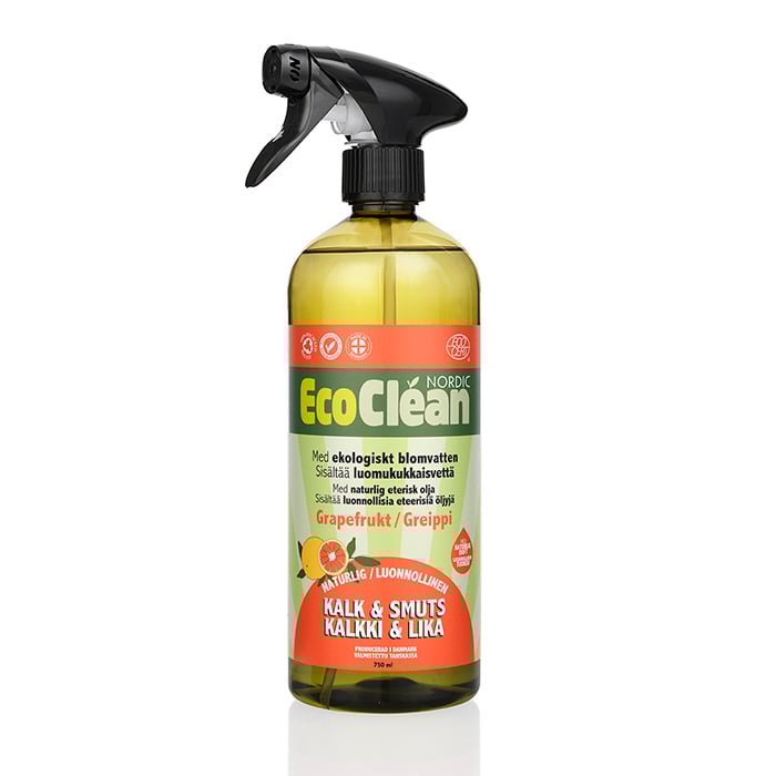 EcoClean Kalk & Smuts Grapefrukt 750 ml