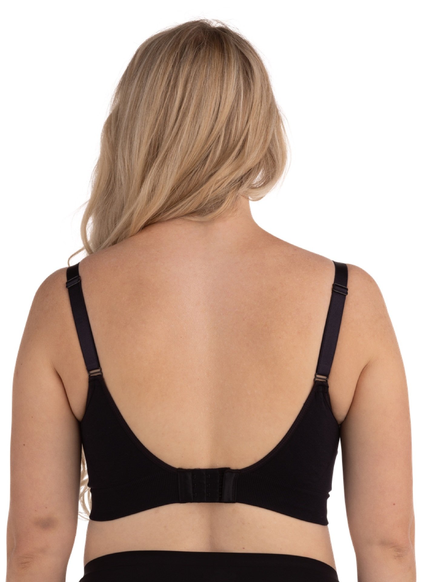 Carriwell Gravid- Och Amningsbh Honey/Svart L 2-pack
