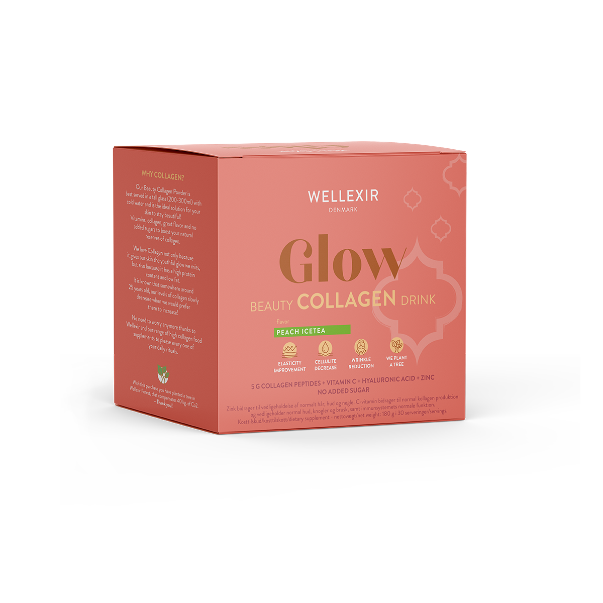 Wellexir Glow Beauty Drink Peach Ice Tea 30 st