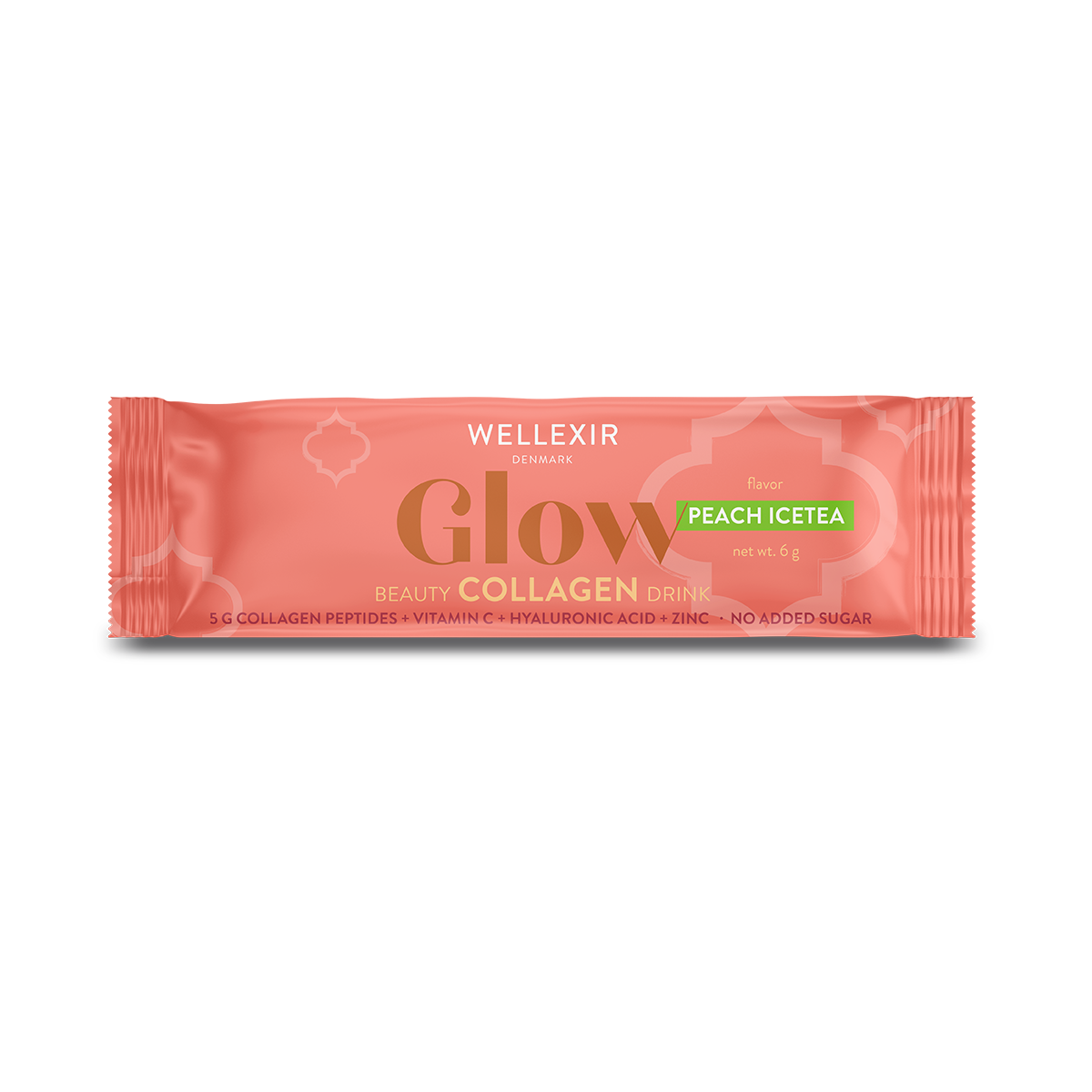Wellexir Glow Beauty Drink Peach Ice Tea 30 st