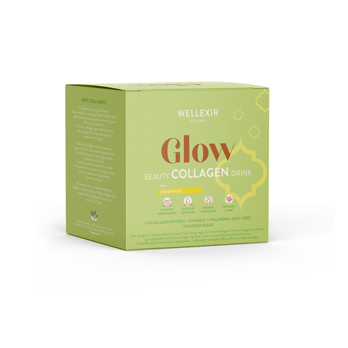 Wellexir Glow Beauty Drink Lemonade 30 st
