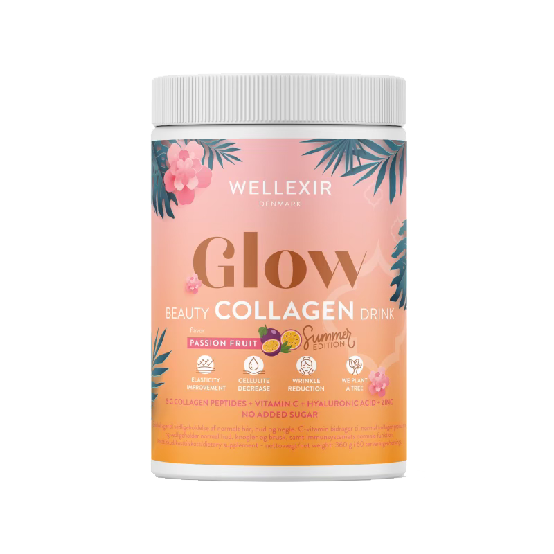 Wellexir Glow Beauty Drink Passionfruit 360 g