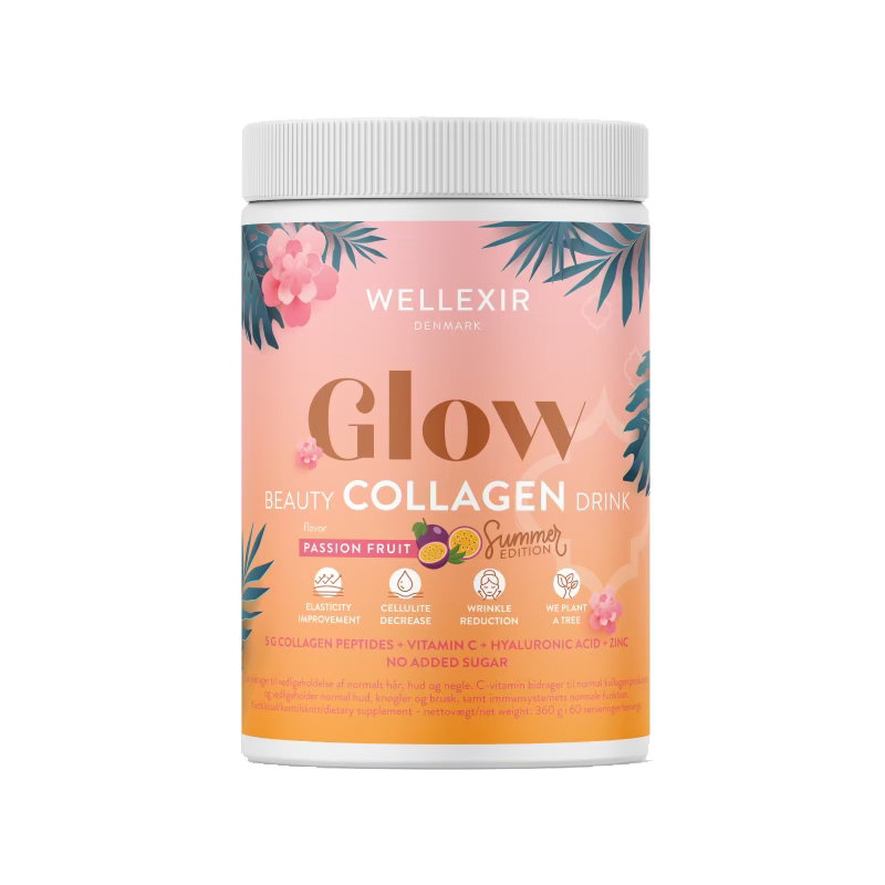 Wellexir Glow Beauty Drink Passionfruit 360 g