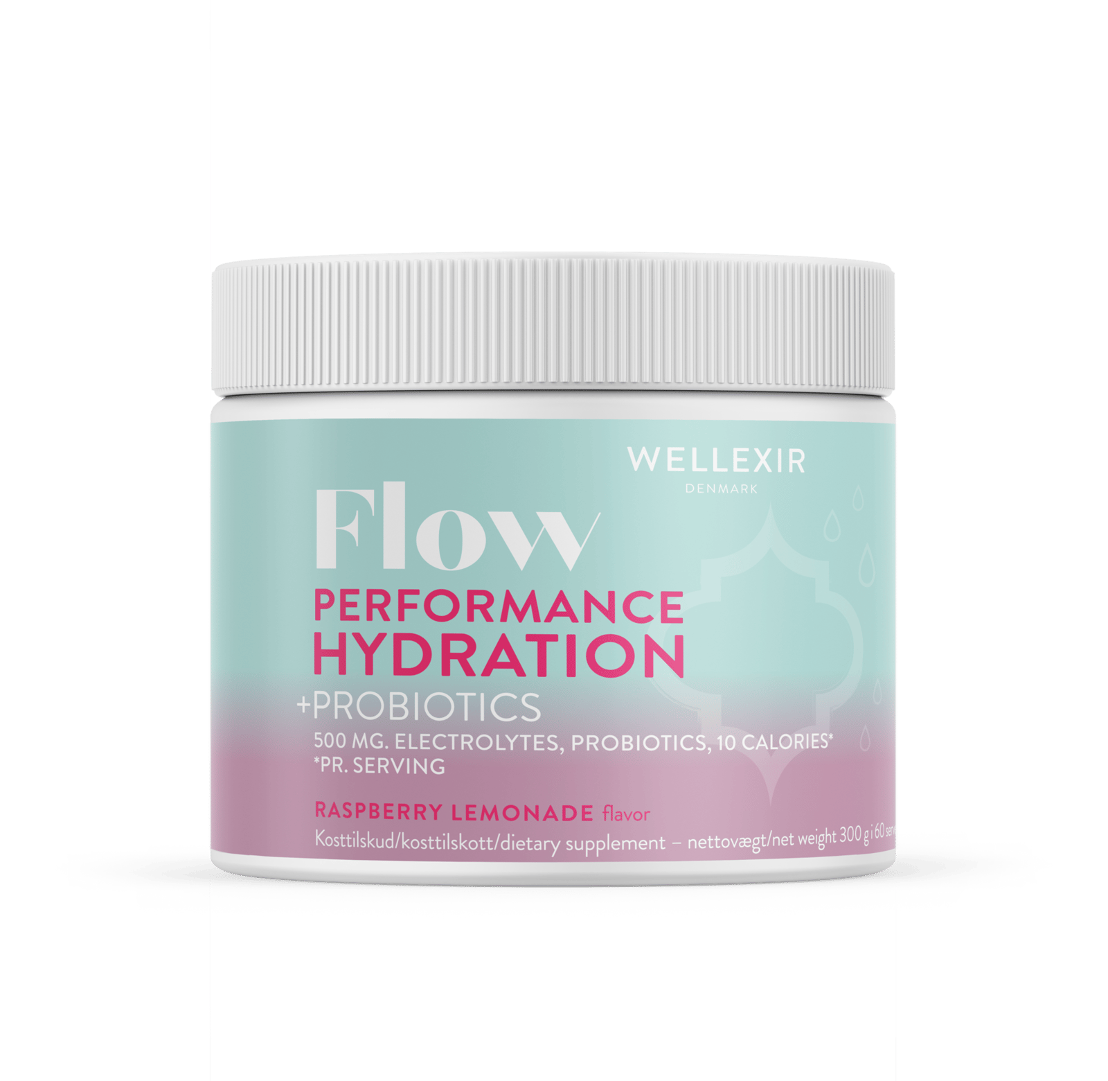 Wellexir Flow Hydration Raspberry Lemonade 300 g
