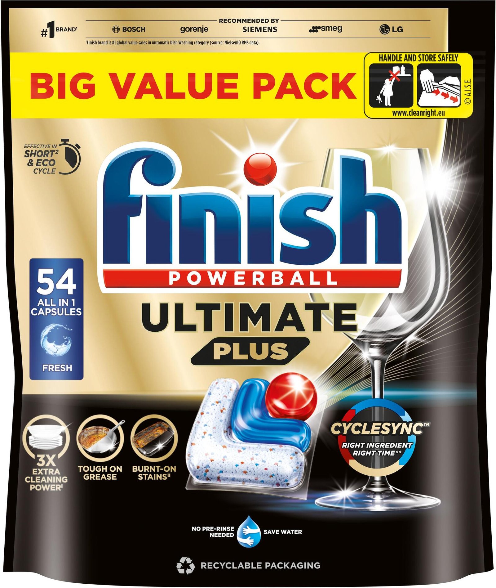 Finish Ultimate Plus 54 st