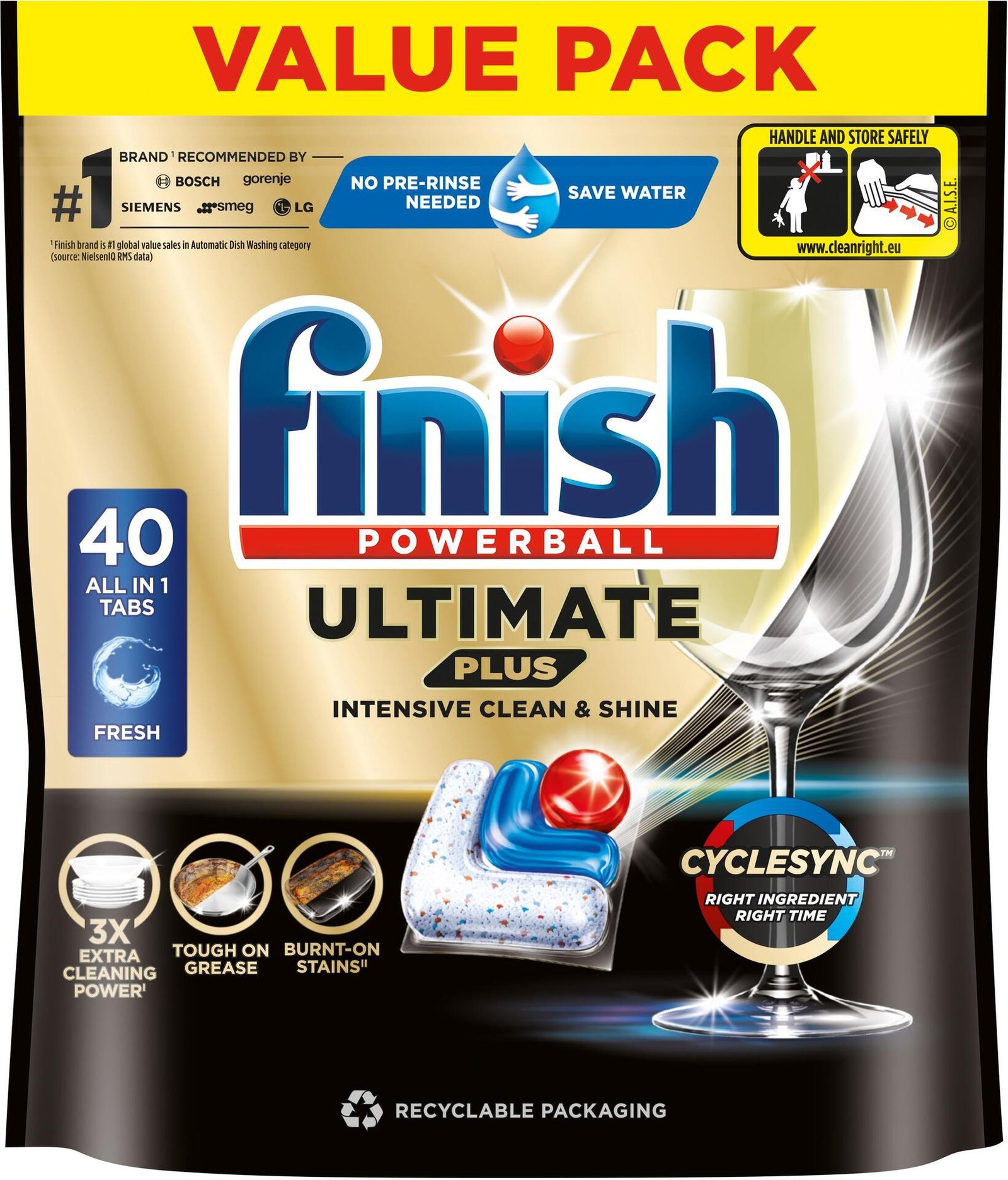 Finish Ultimate Plus 40 st