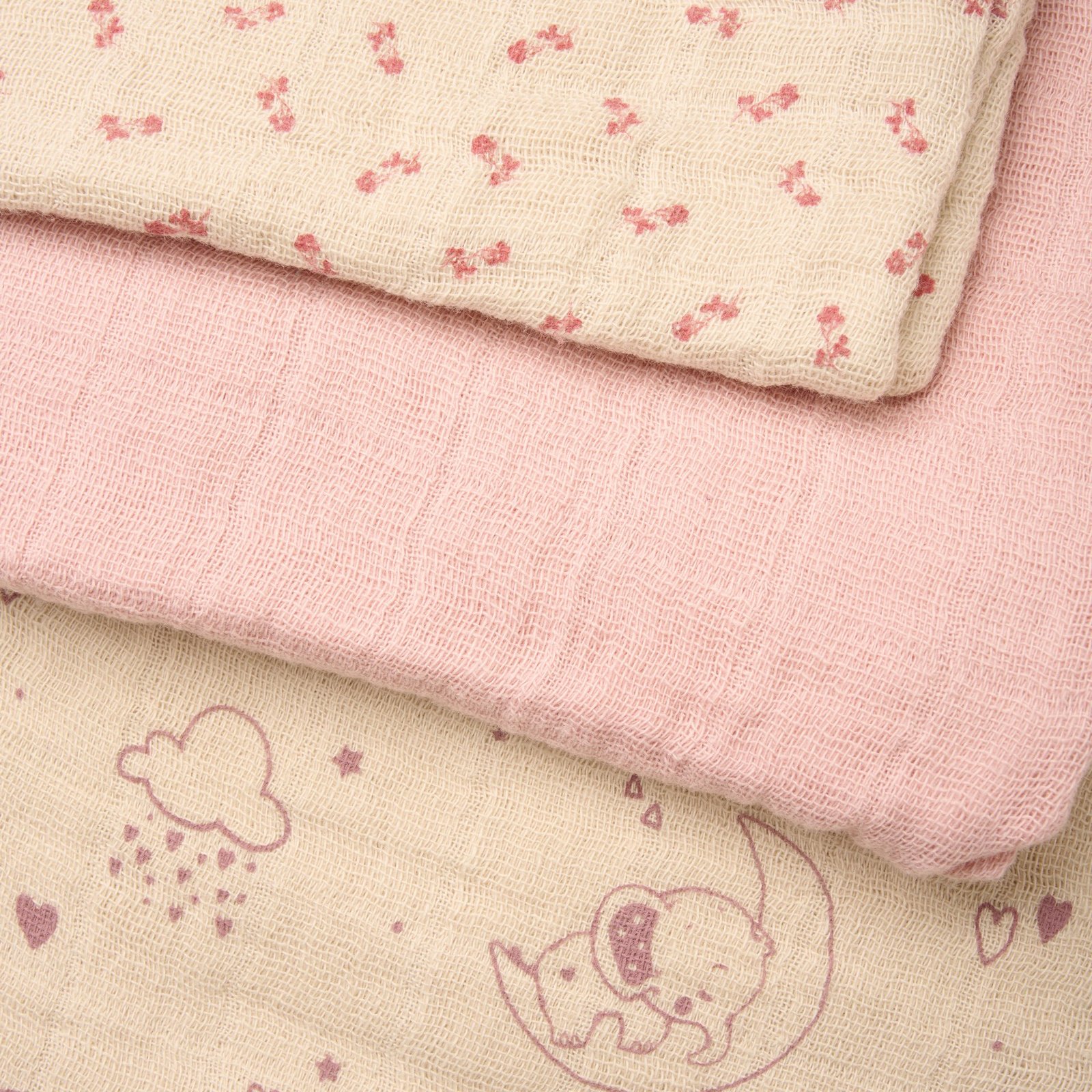 Pippi Muslinfilt Sheer Bliss Mix 6 st