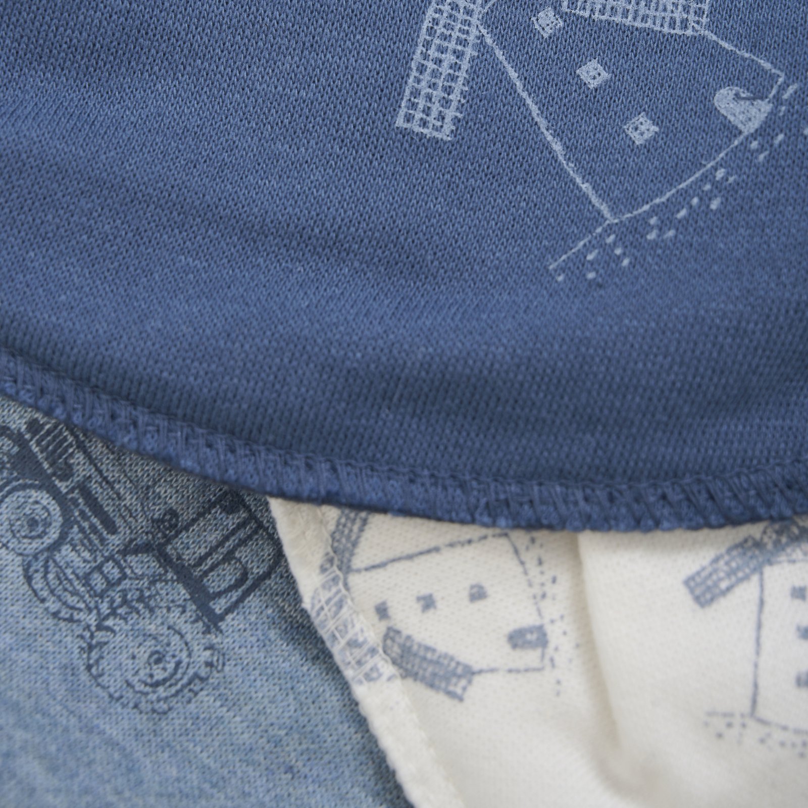 Pippi Bandana Bib Dark Denim Mix 3 st
