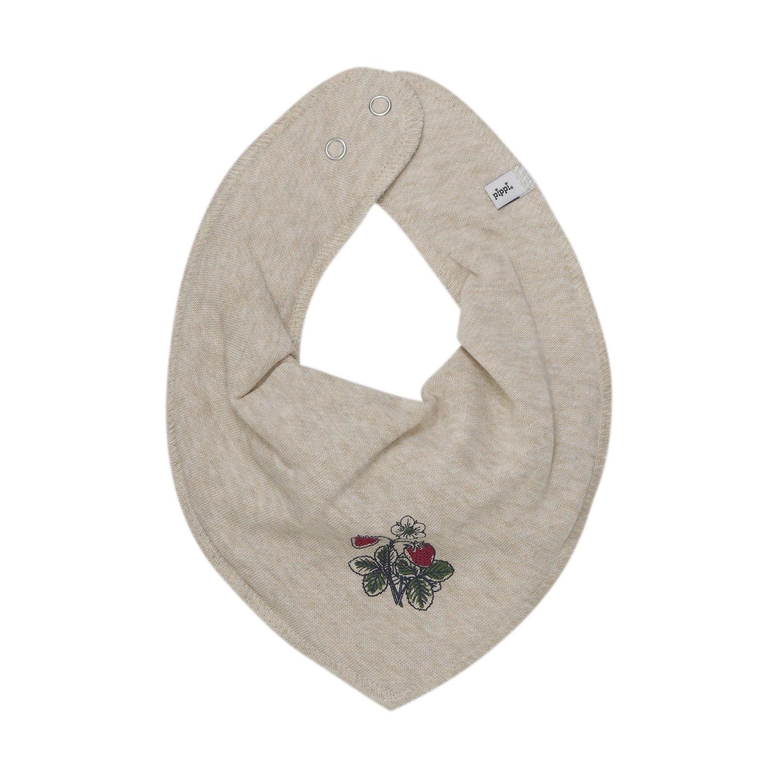 Pippi Bandana Bib True Red Mix 3 st - olika mönster