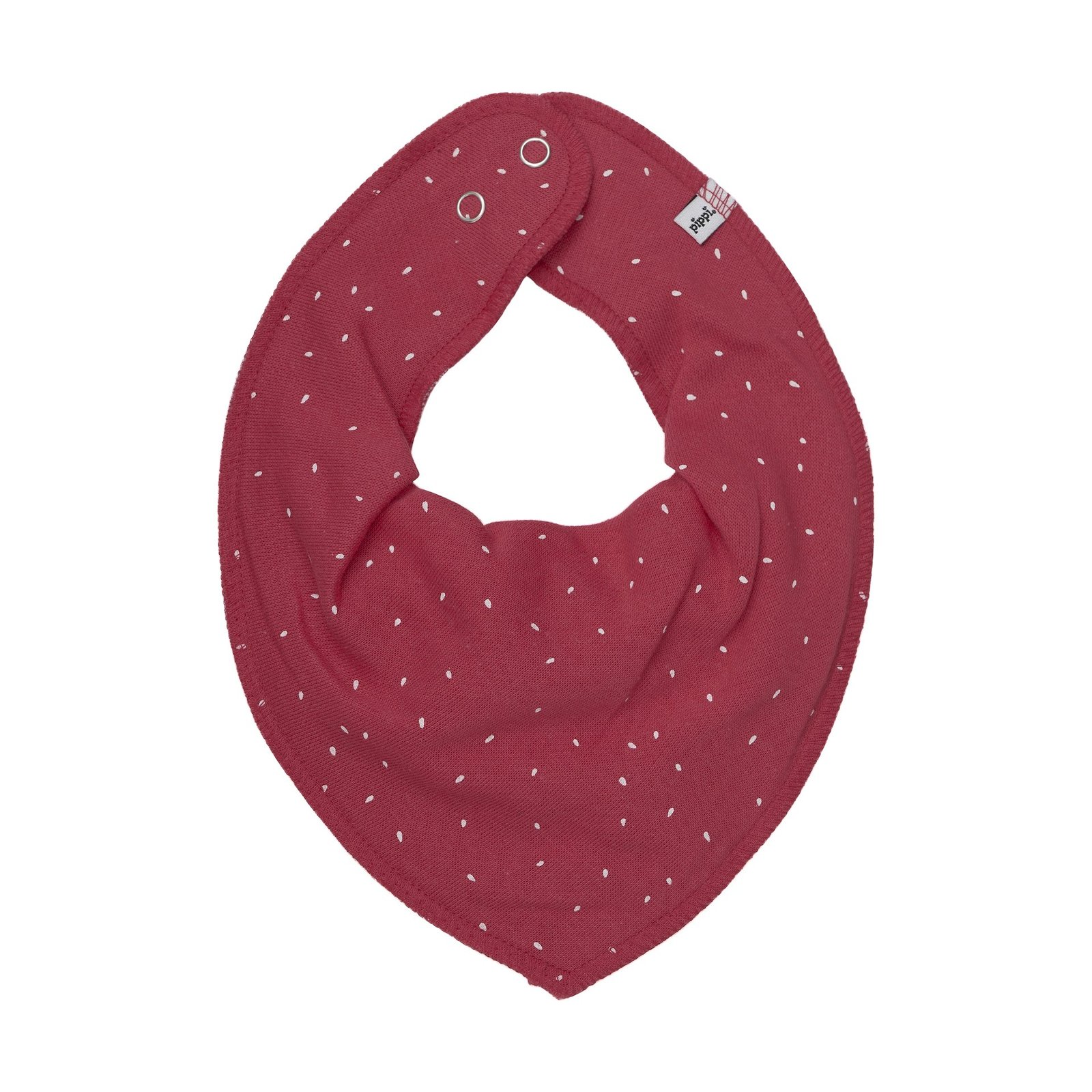 Pippi Bandana Bib True Red Mix 3 st - olika mönster