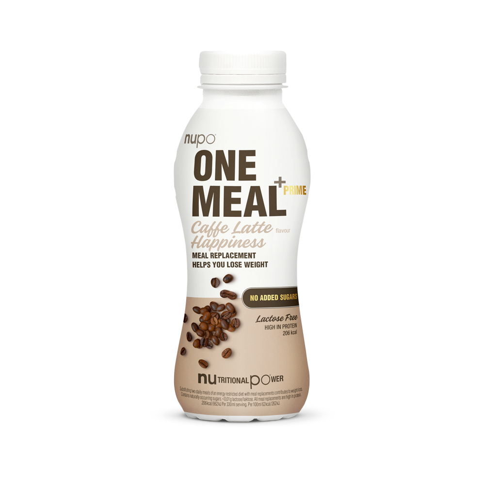 Nupo One Meal+ Prime RTD Caffe Latte 330ml