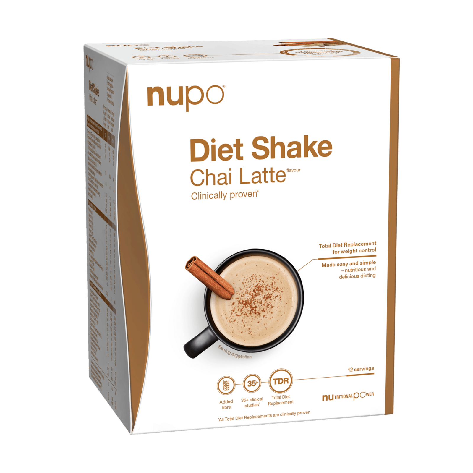 Nupo Diet Shake Chai latte 12 portioner