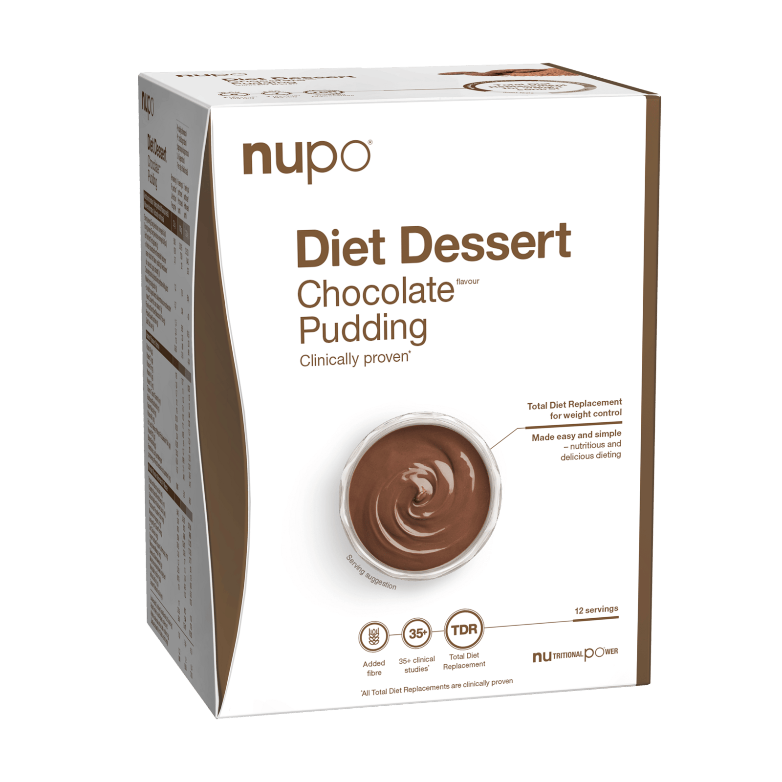 Nupo Diet Dessert Chokladpudding 12 portioner