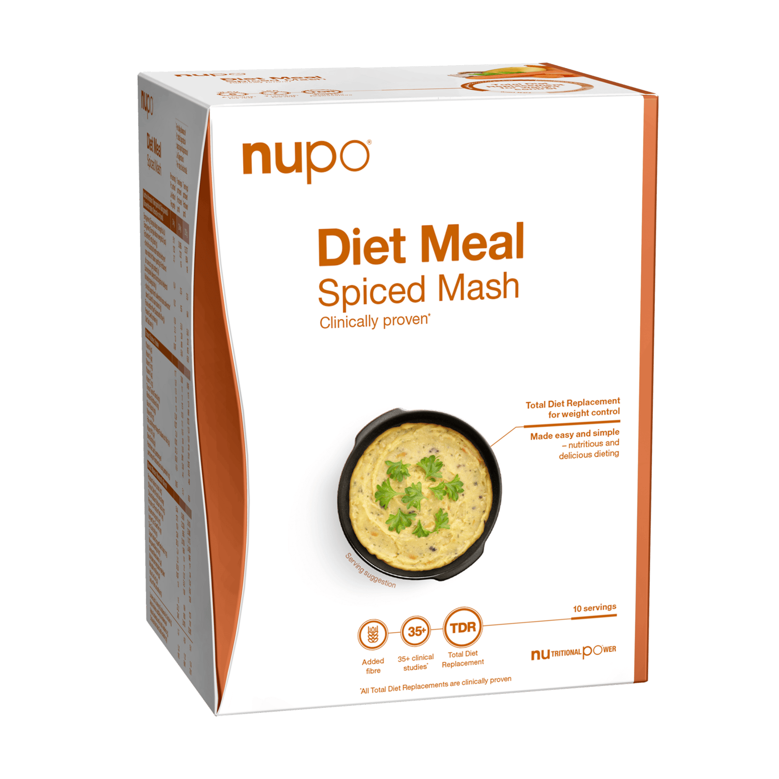 Nupo Diet Meal Kryddat mos 10 portioner