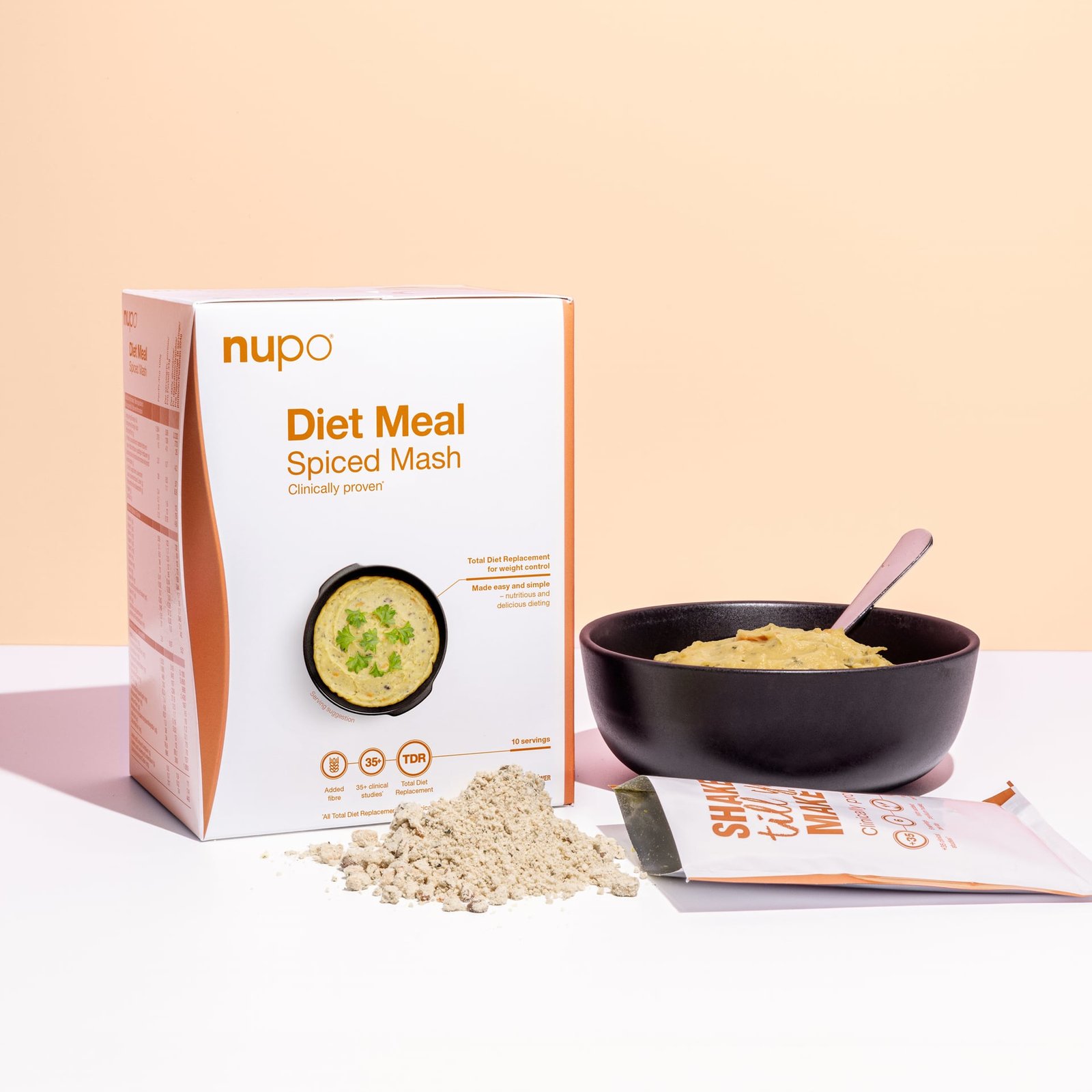 Nupo Diet Meal Kryddat mos 10 portioner