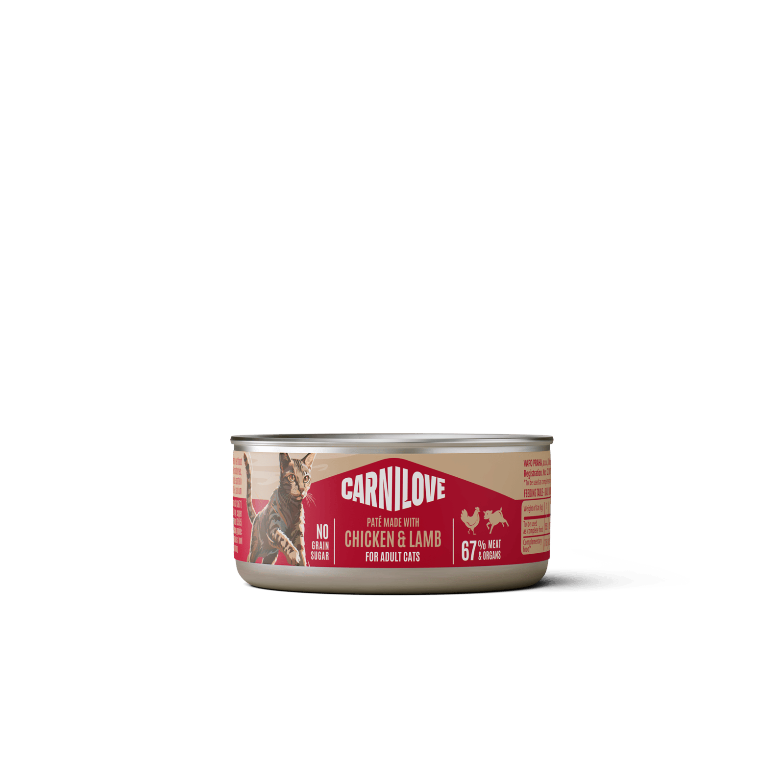Carnilove Cat Can Paté Chicken & Lamb 100 g