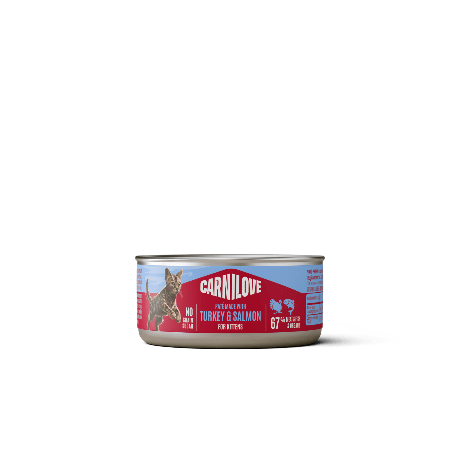 Carnilove Cat Can Paté Turkey & Salmon for Kittens 100 g