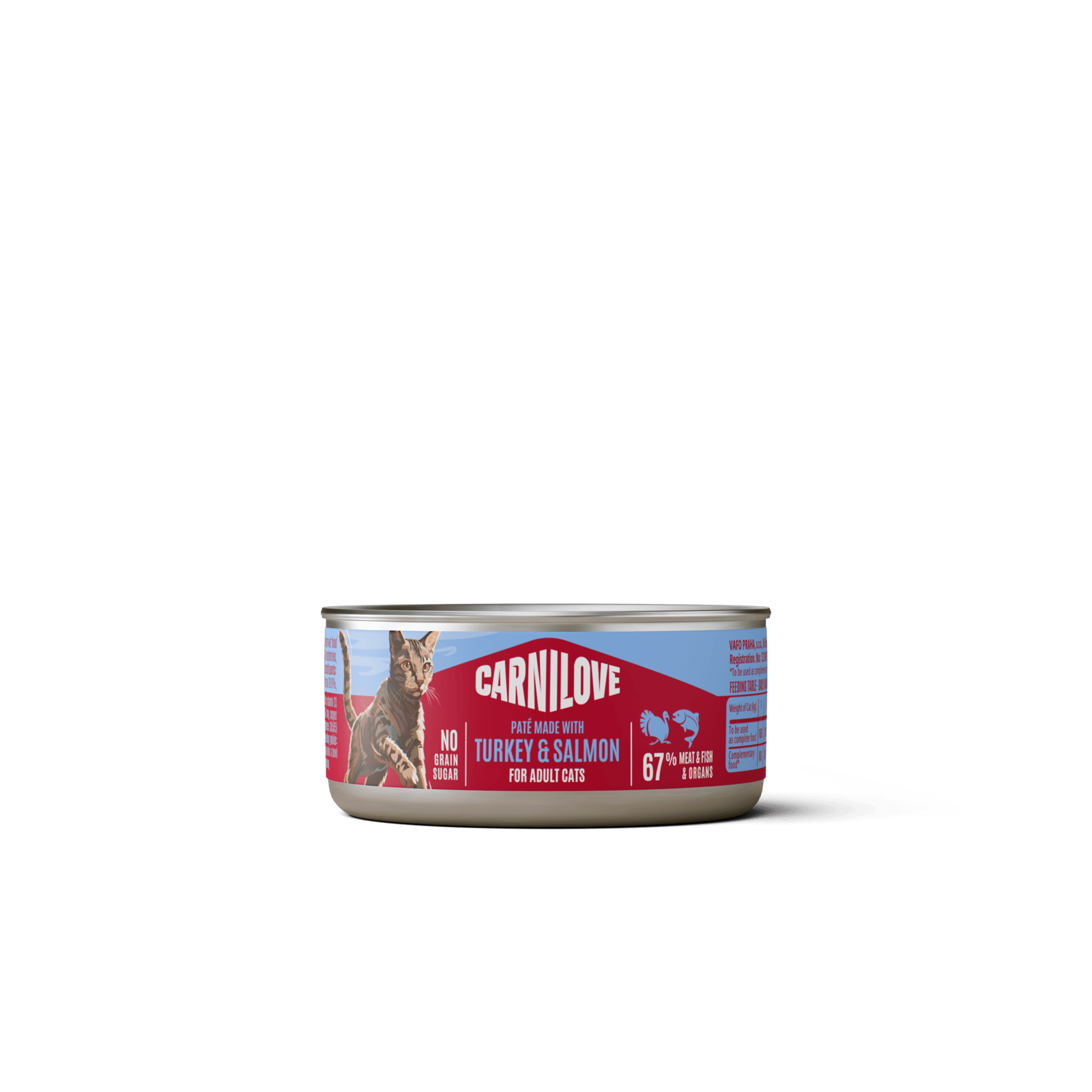 Carnilove Cat Can Paté Turkey & Salmon 100 g