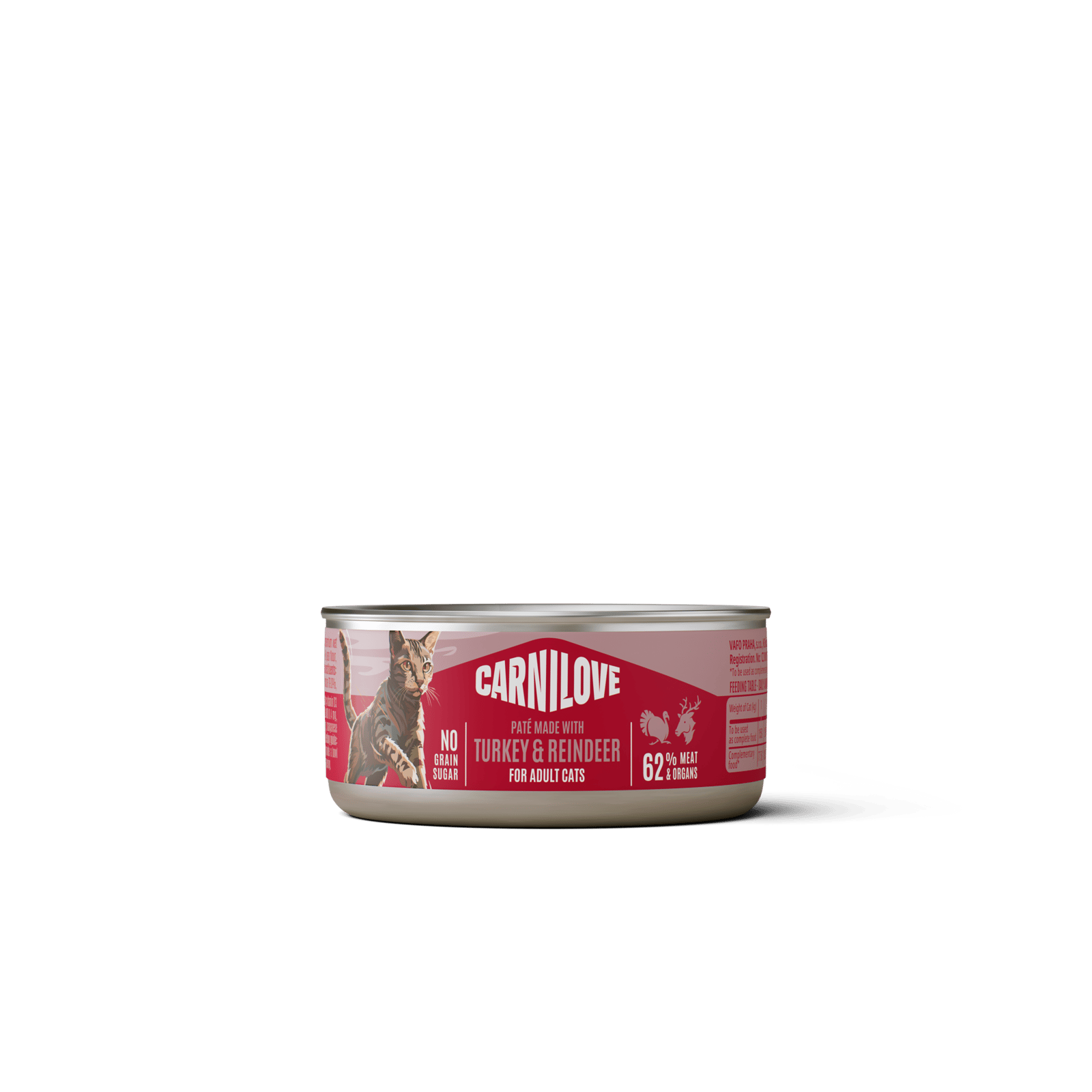 Carnilove Cat Can Paté Turkey & Reindeer 100 g