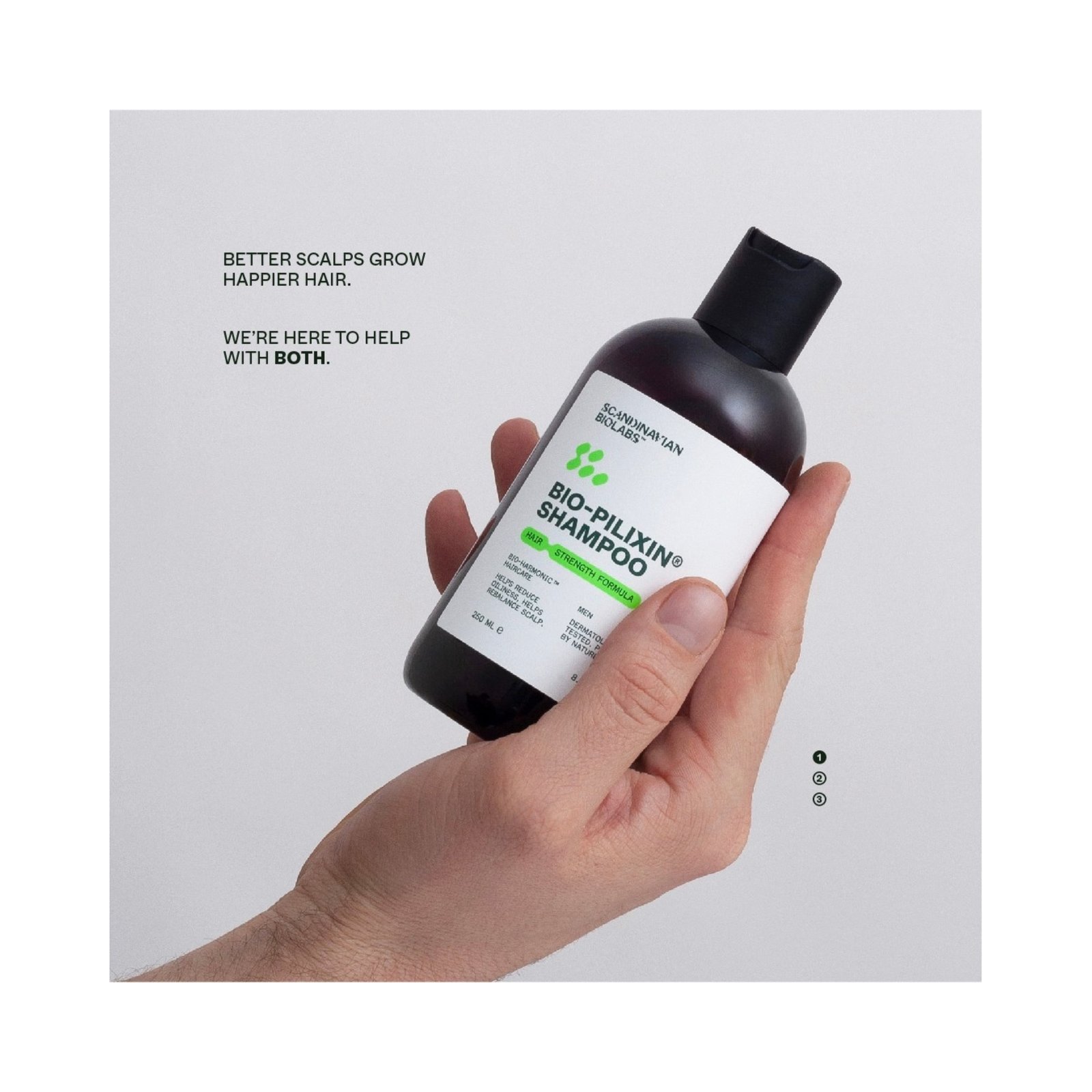 Scandinavian Biolabs Bio-Pilixin Shampoo+ | For Men 250 ml