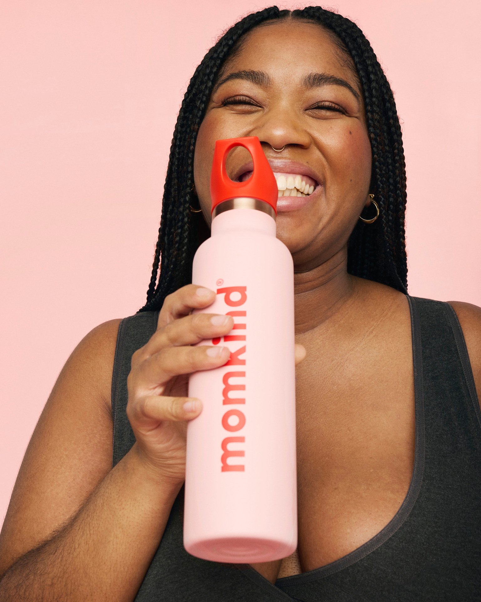 momkind Termosflaska Med Sugrör 650 ml