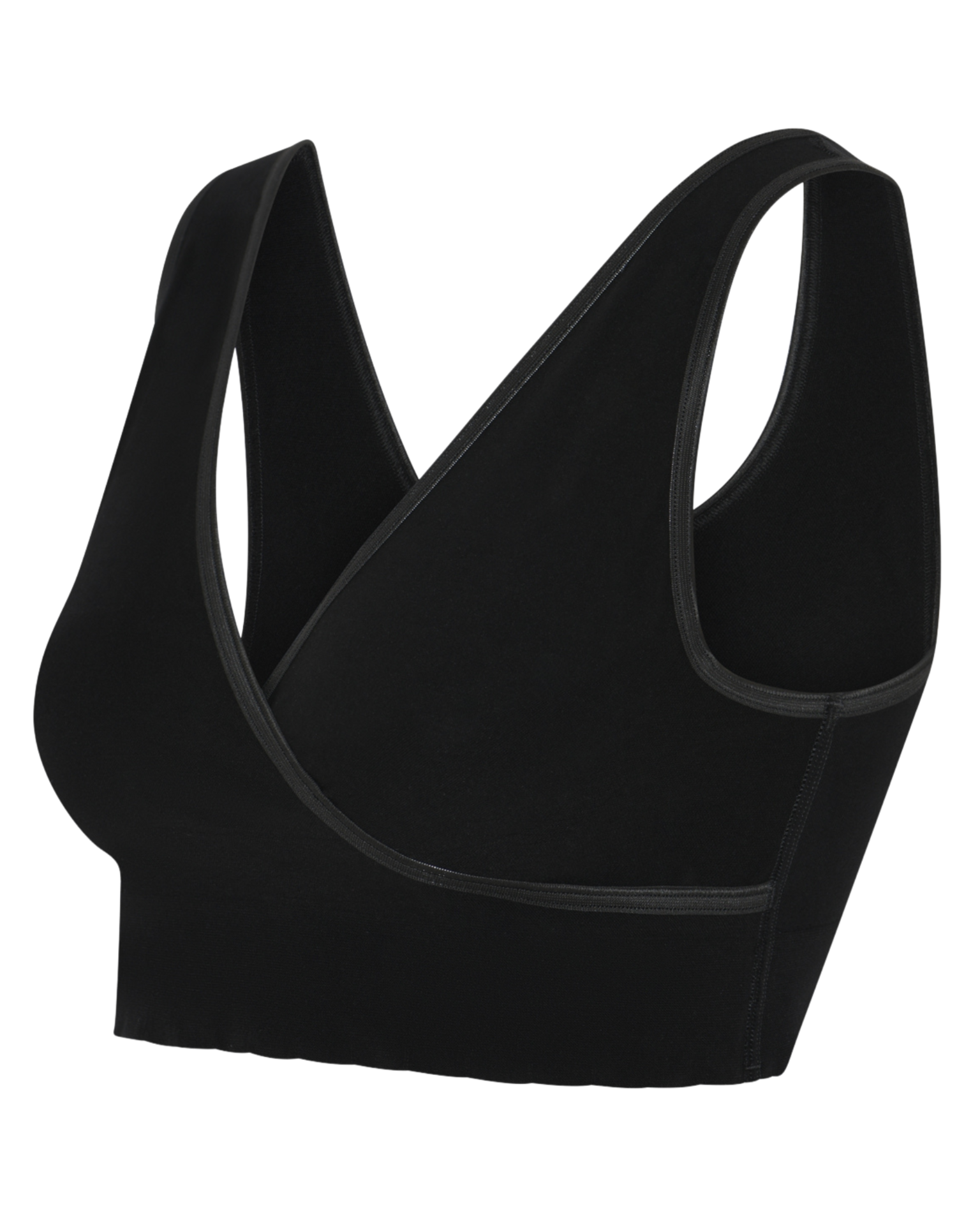 momkind Crossover amningsbh svart L/XL