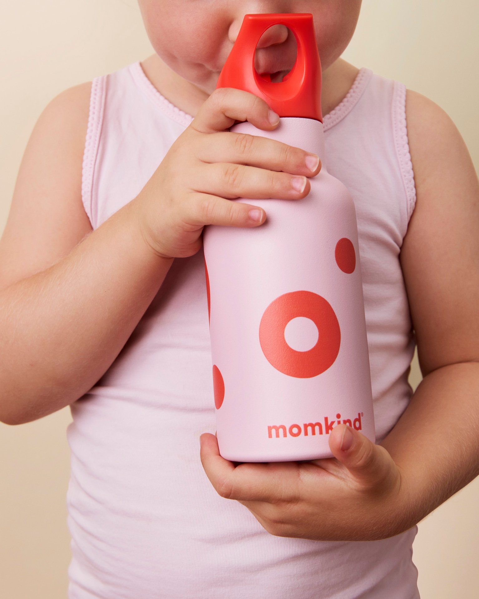 momkind Liten Termosflaska Med Sugrör 350 ml