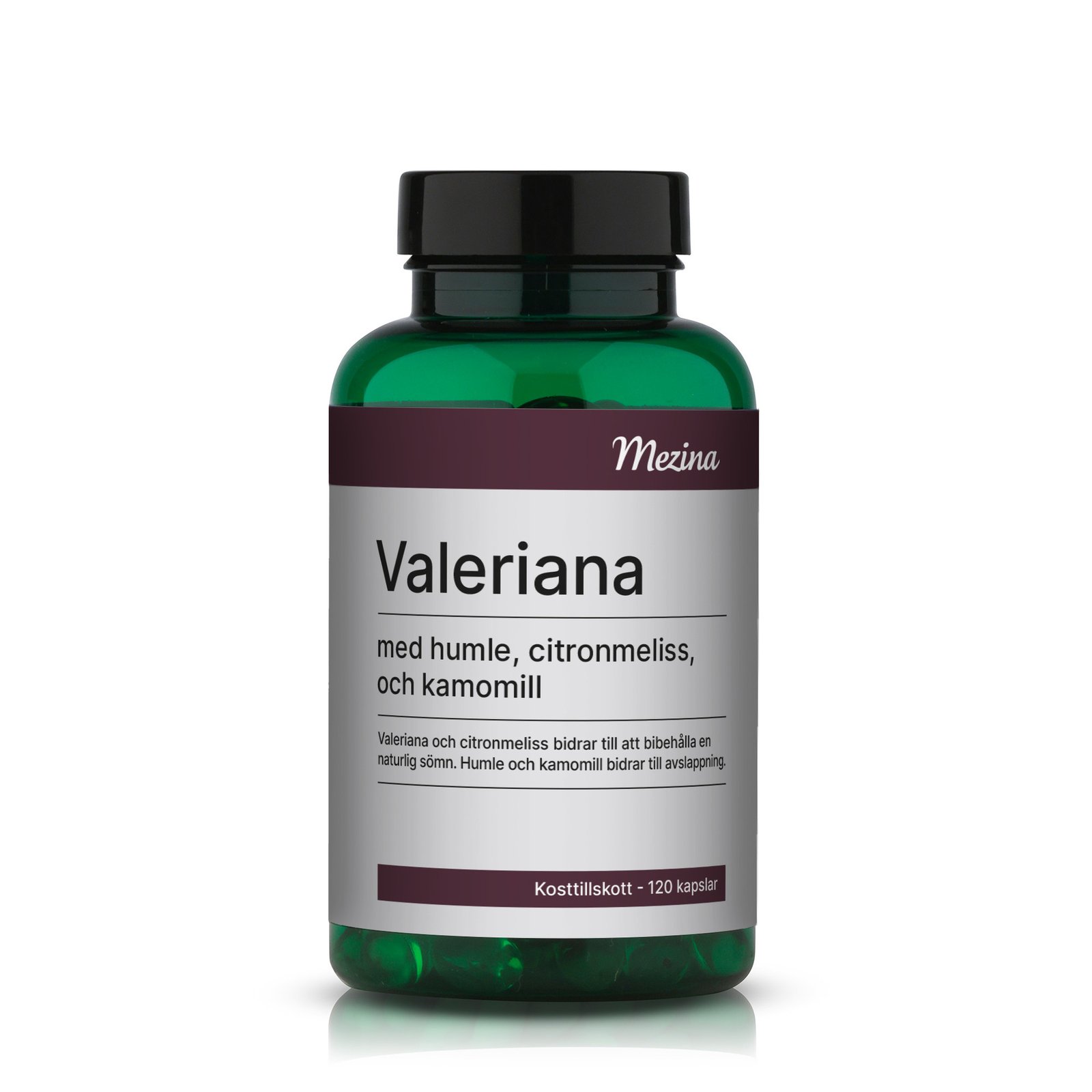 Mezina Valeriana + Humle, Citronmeliss och Kamomill