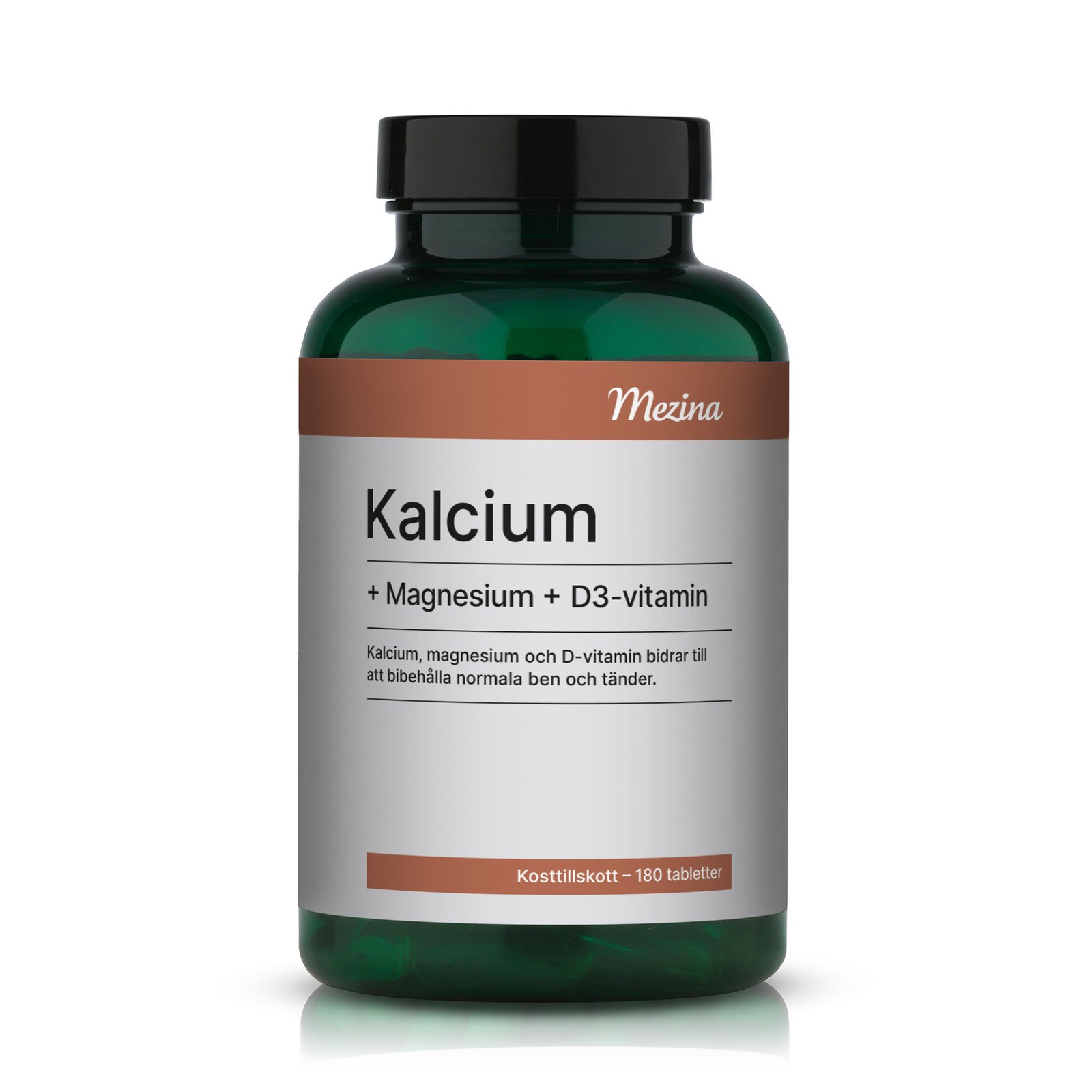 Mezina Kalcium med Magnesium och D3-vitamin