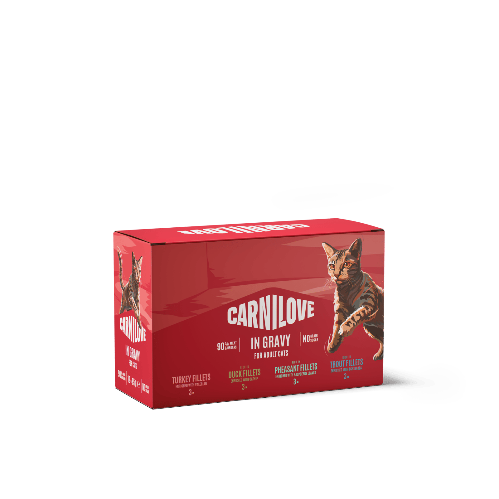 Carnilove Cat Pouch Gravy Multipack 12x85 g