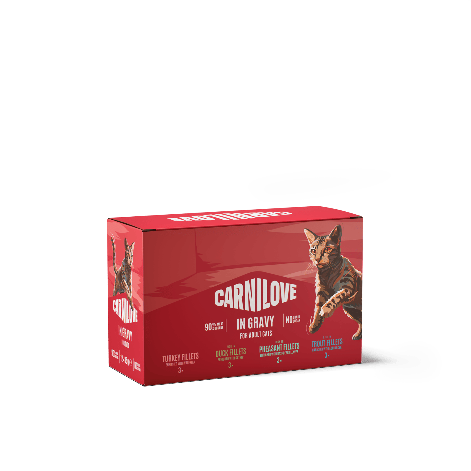 Carnilove Cat Pouch Gravy Multipack 12x85 g