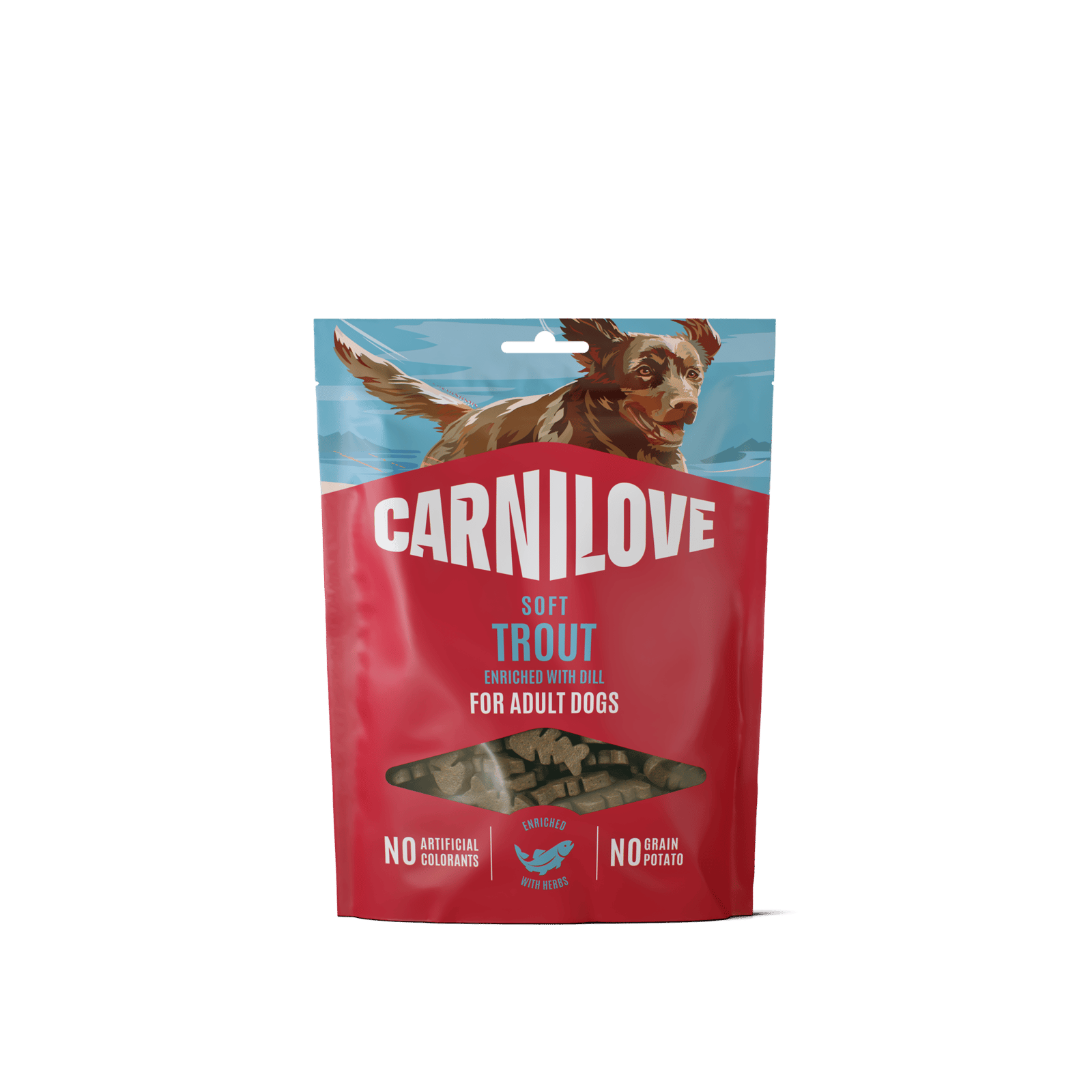 Carnilove Dog Soft Snack Trout enriched with Dill 200 g