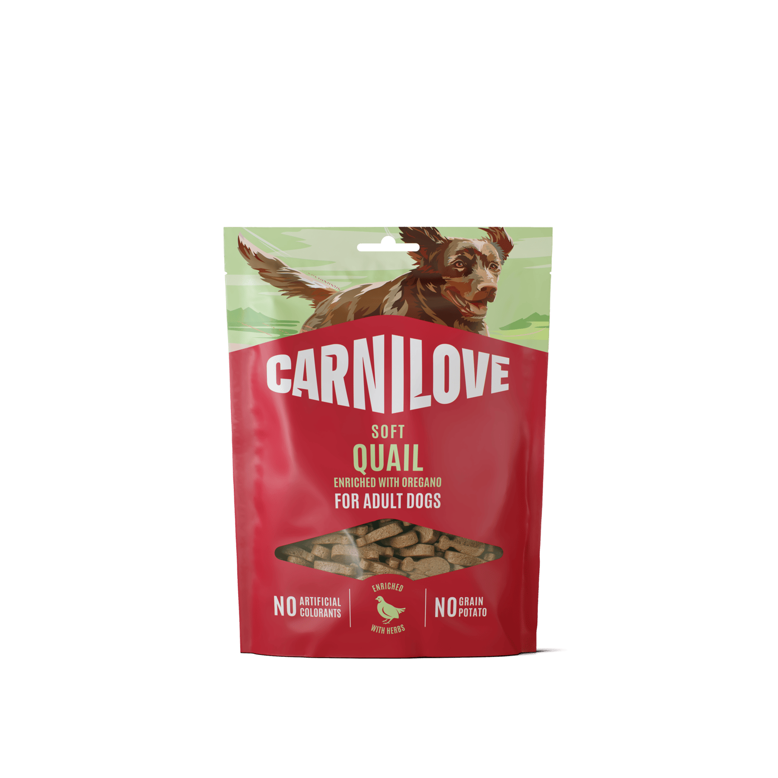 Carnilove Dog Soft Snack Quail enriched with Oregano 200 g