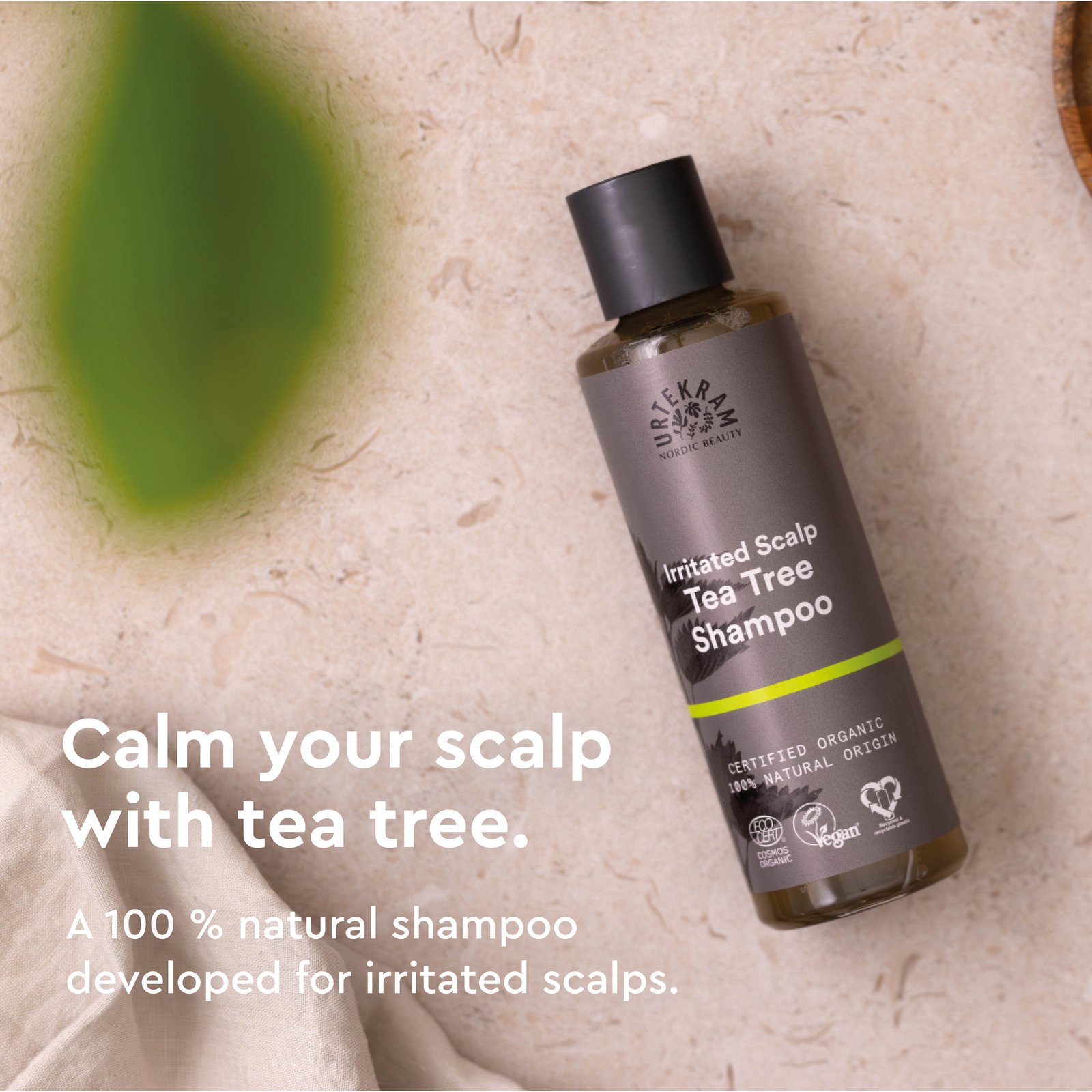 Urtekram Beauty Tea Tree Shampoo Irritated Scalp 250 ml
