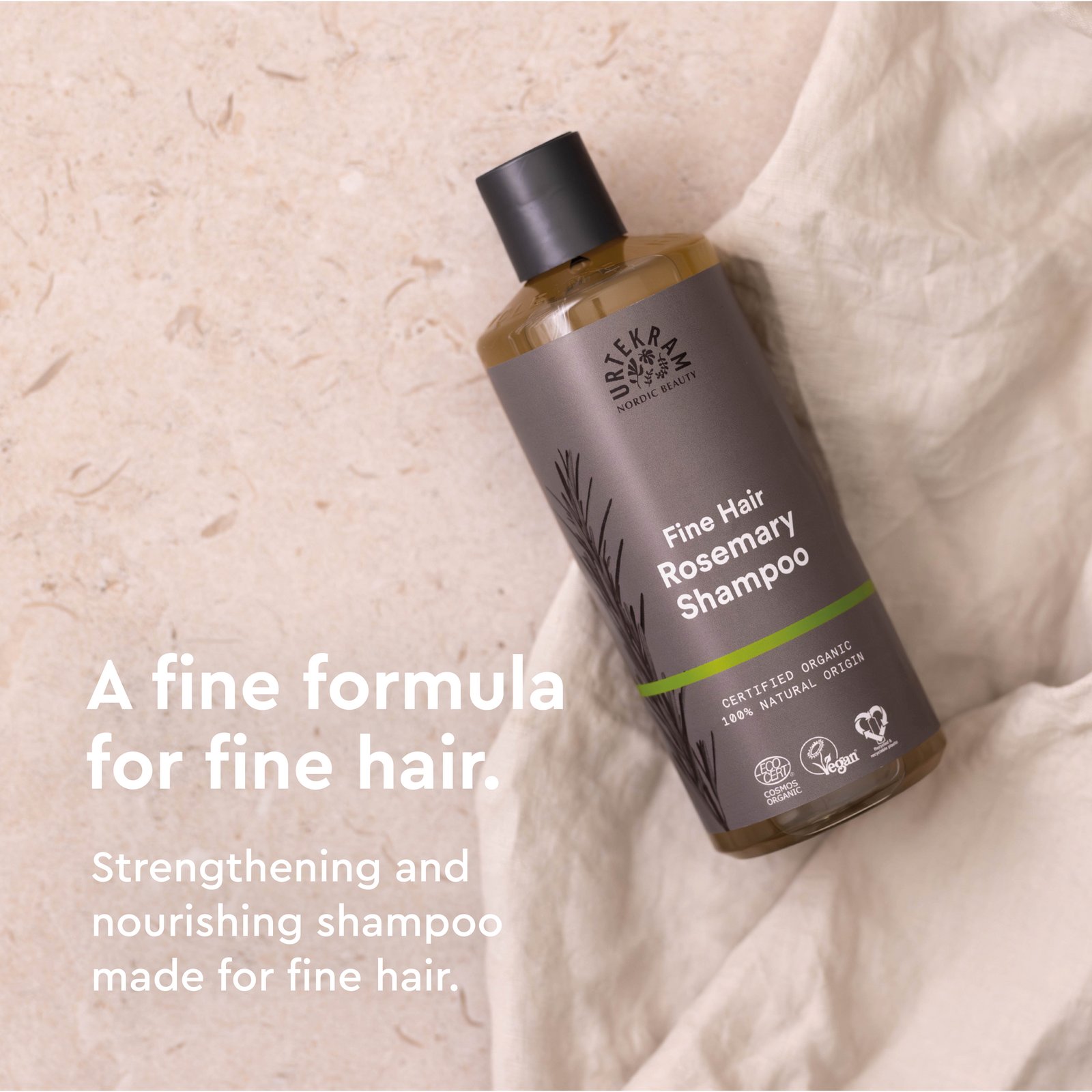 Urtekram Beauty Rosemary Shampoo Fine Hair 500 ml