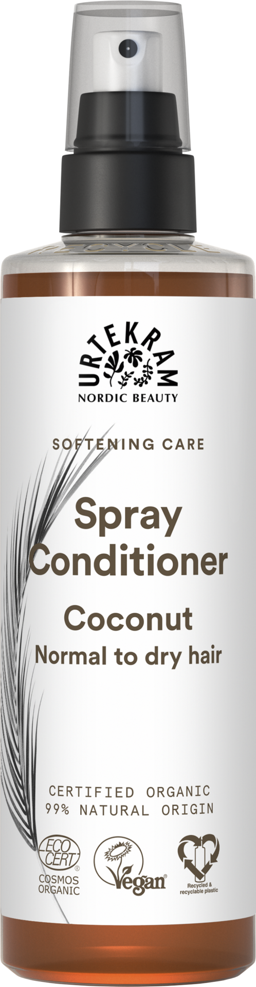 Urtekram Beauty Coconut Spray Conditioner 250 ml