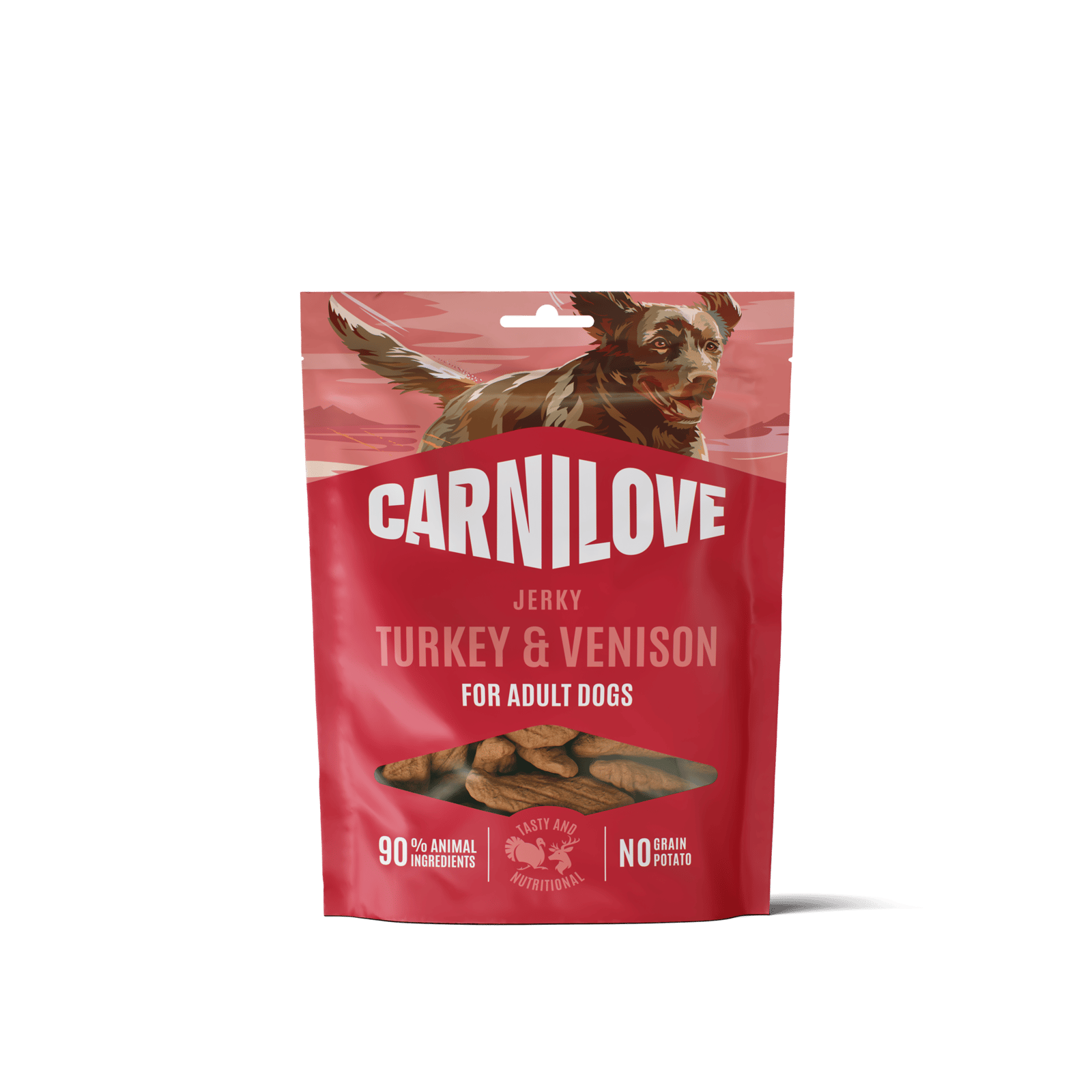 Carnilove Dog Jerky Turkey with Venison 100 g