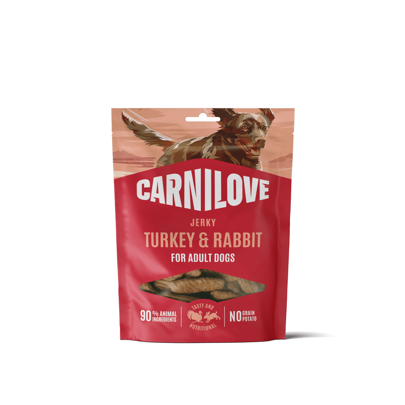Carnilove Dog Jerky Turkey & Rabbit 100 g
