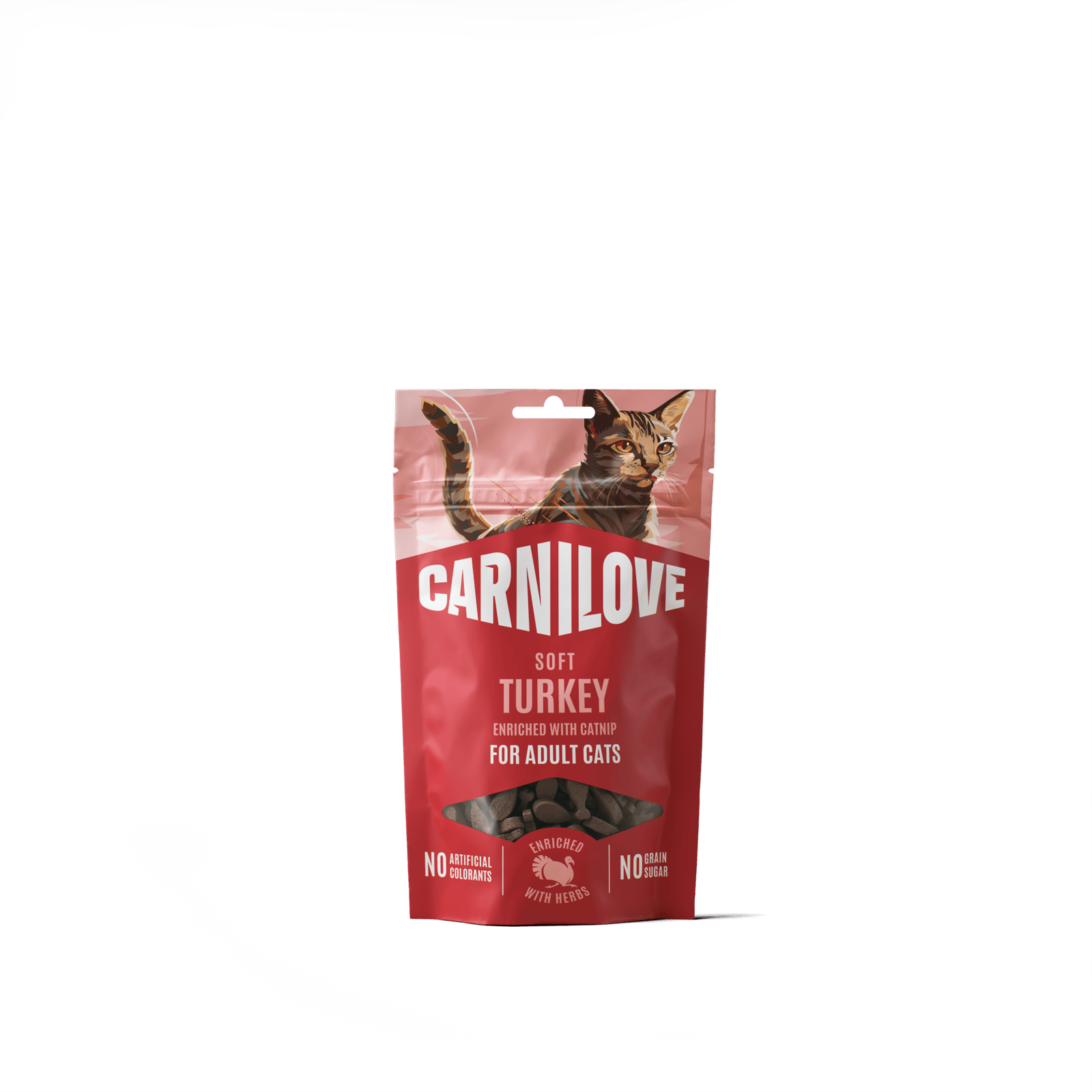 Carnilove Cat Soft Snack Turkey enriched with Catnip 50 g